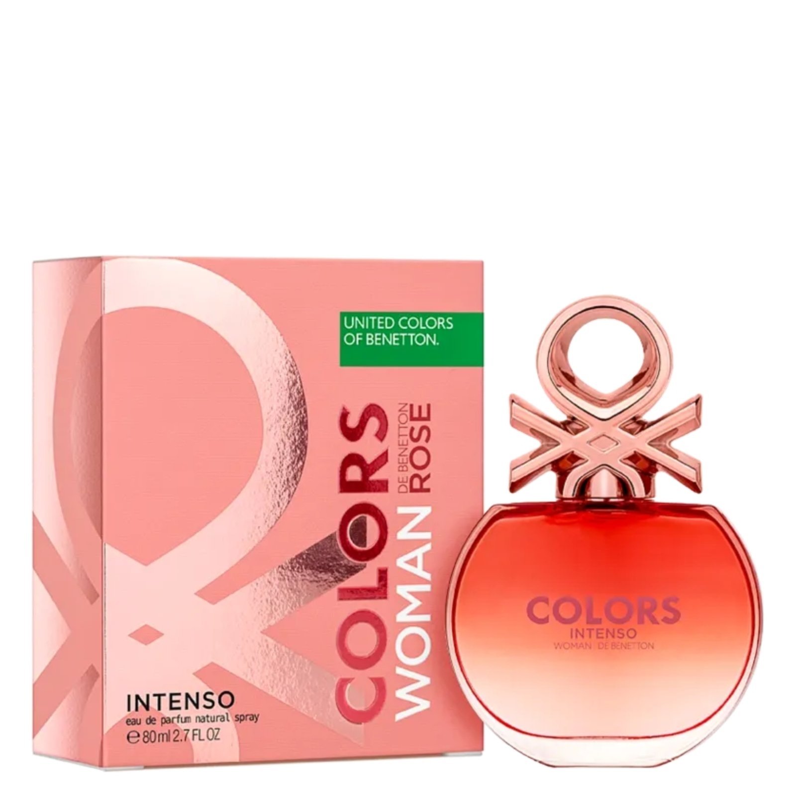 Benetton Colors Rose Woman Intenso Edp 80Ml