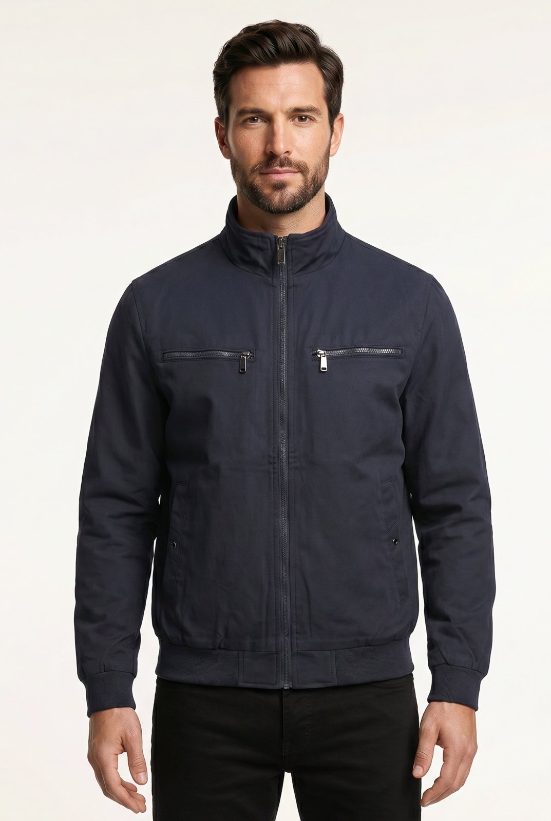 Jaqueta masculina 69062 - Azul Marinho