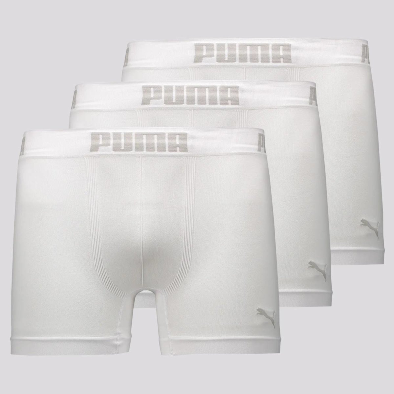 Kit 3 Cuecas Boxer Puma Sem Costura