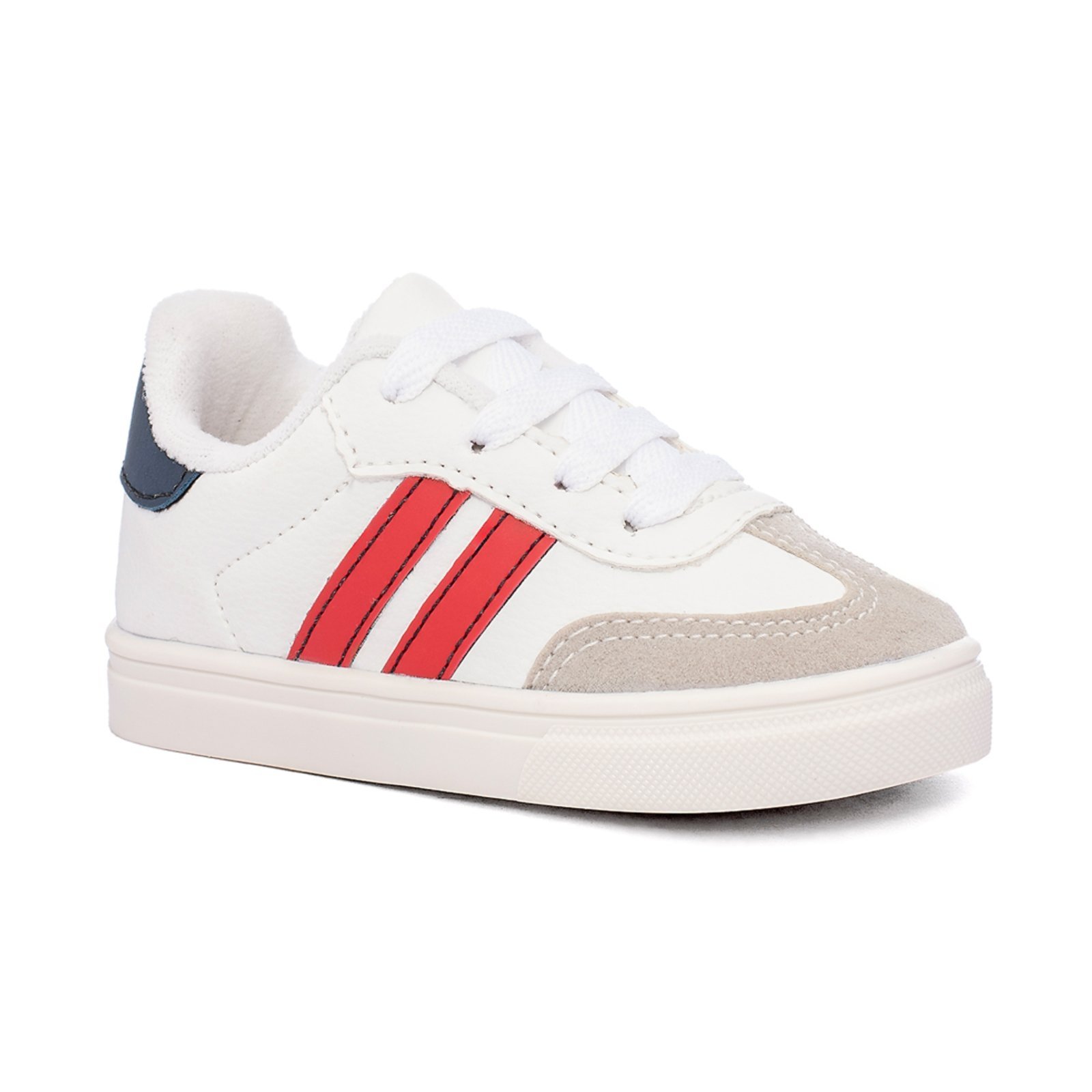 Vista 3 Infantil - Tenis Masculino Casual Moderno Para Menino Funfy 340 vermelho Funfy vermelho