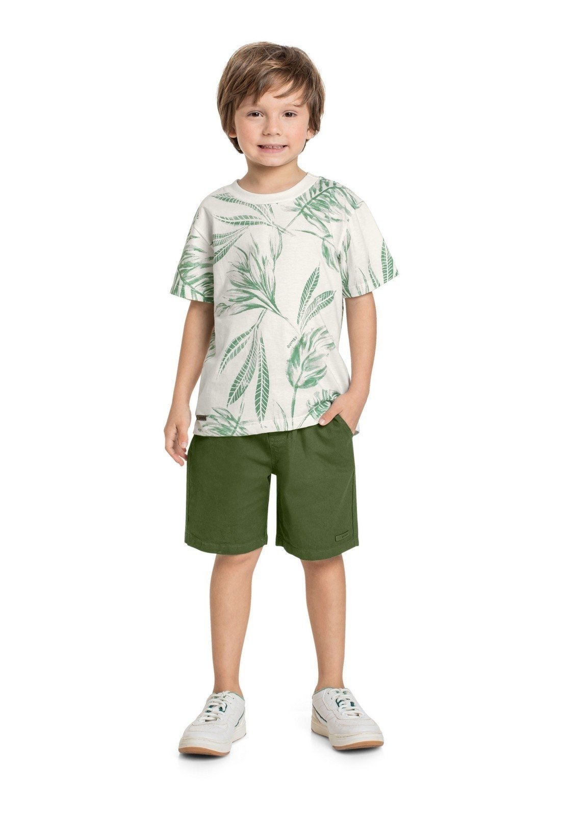 Vista 2 Infantil - Camiseta para Menino Quimby Off-White off-white white Quimby off-white white