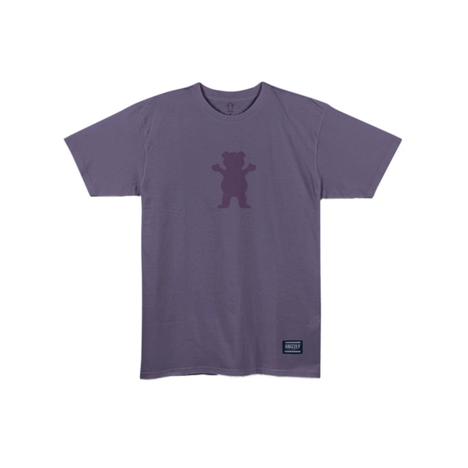 Camiseta Grizzly Og Bear Tee - ROXO GREPE SHAKE
