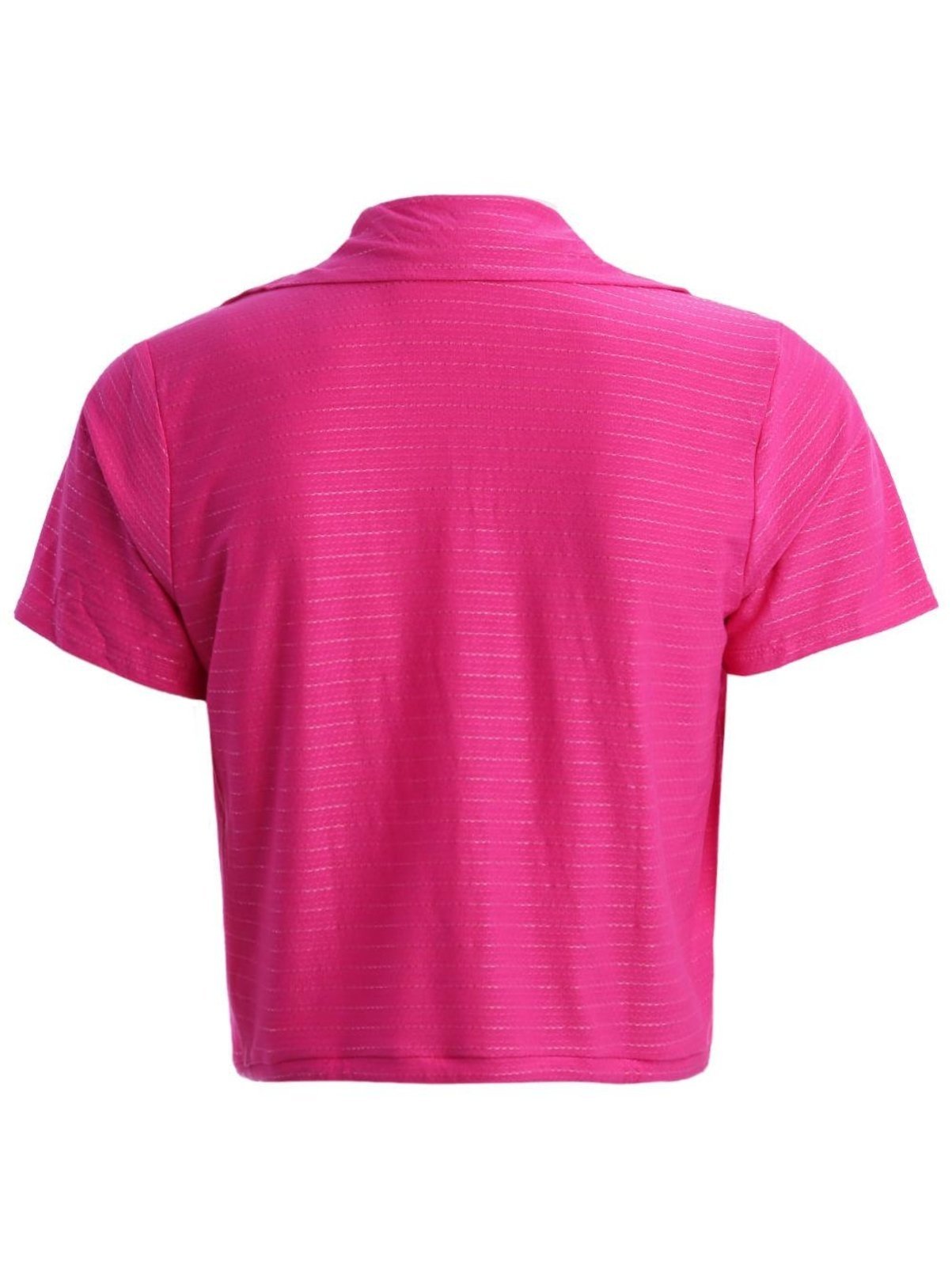 Vista 3 Camisa Cropped Autentique Feminina PINK rosa pink Autentique rosa pink
