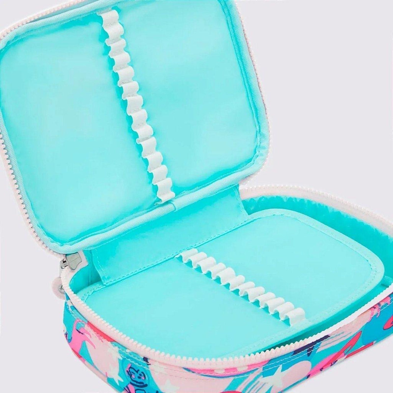 Vista 3 Infantil - Estojo Kipling 100 Pens Cat In Space azul Kipling azul