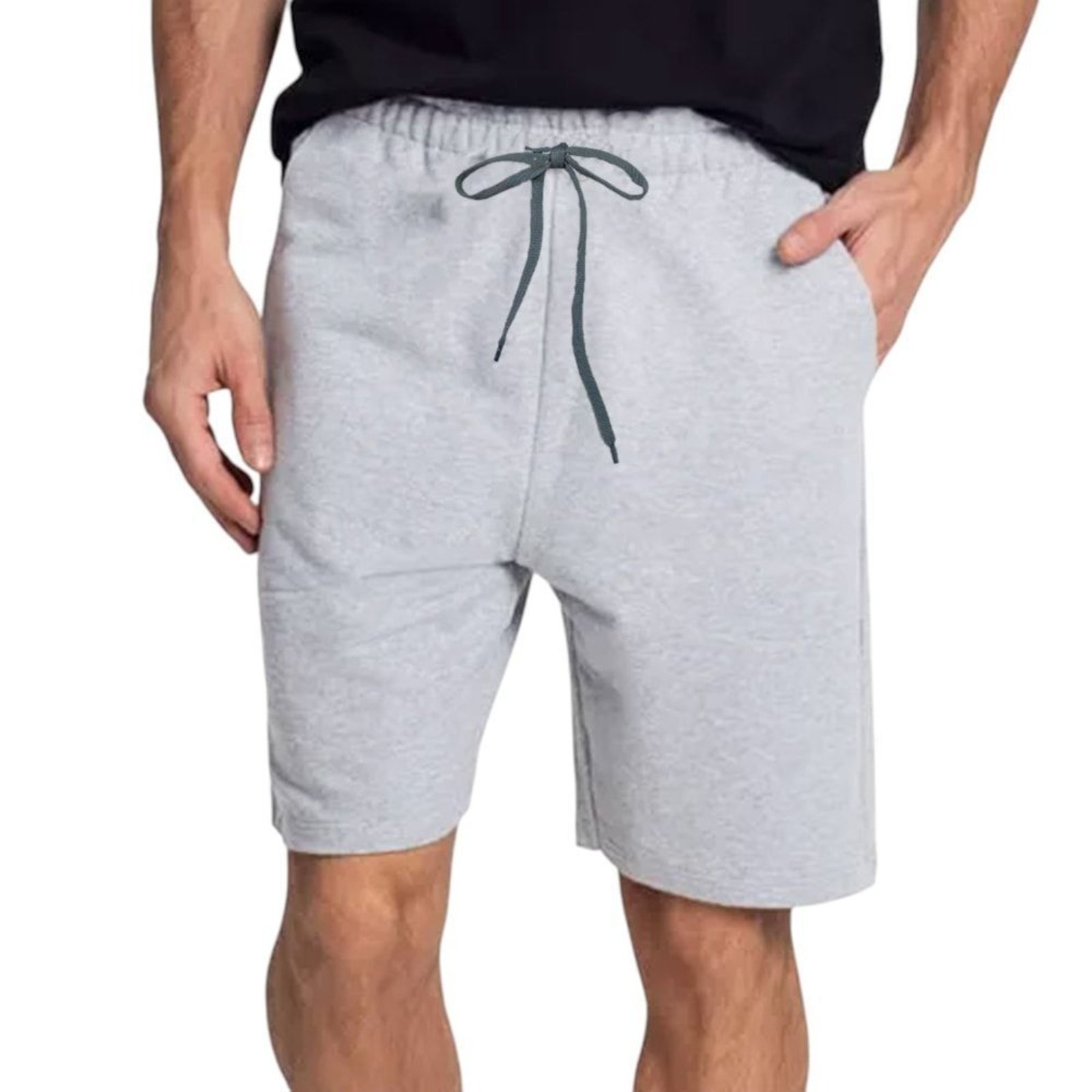 Bermuda Elite Summersun Plus Size Masculina - Cinza - elite