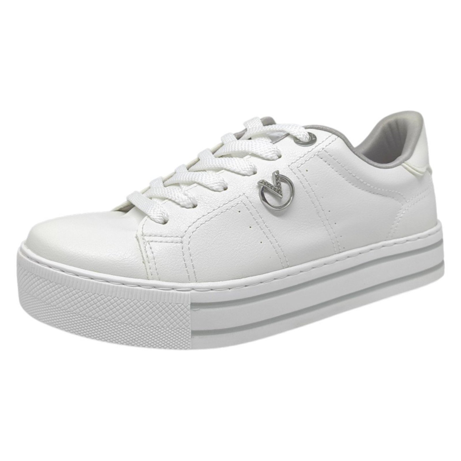 Tênis Feminino Casual Confortável Detalhe Flatform Via Marte