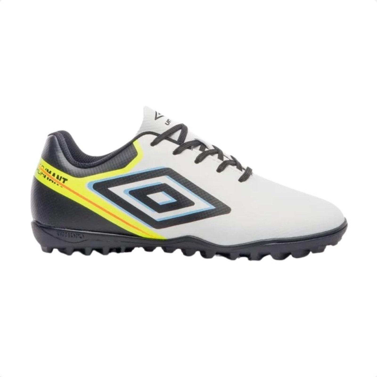 Vista 2 Infantil - Chuteira Society Umbro Adamant Top Speed branco Umbro branco