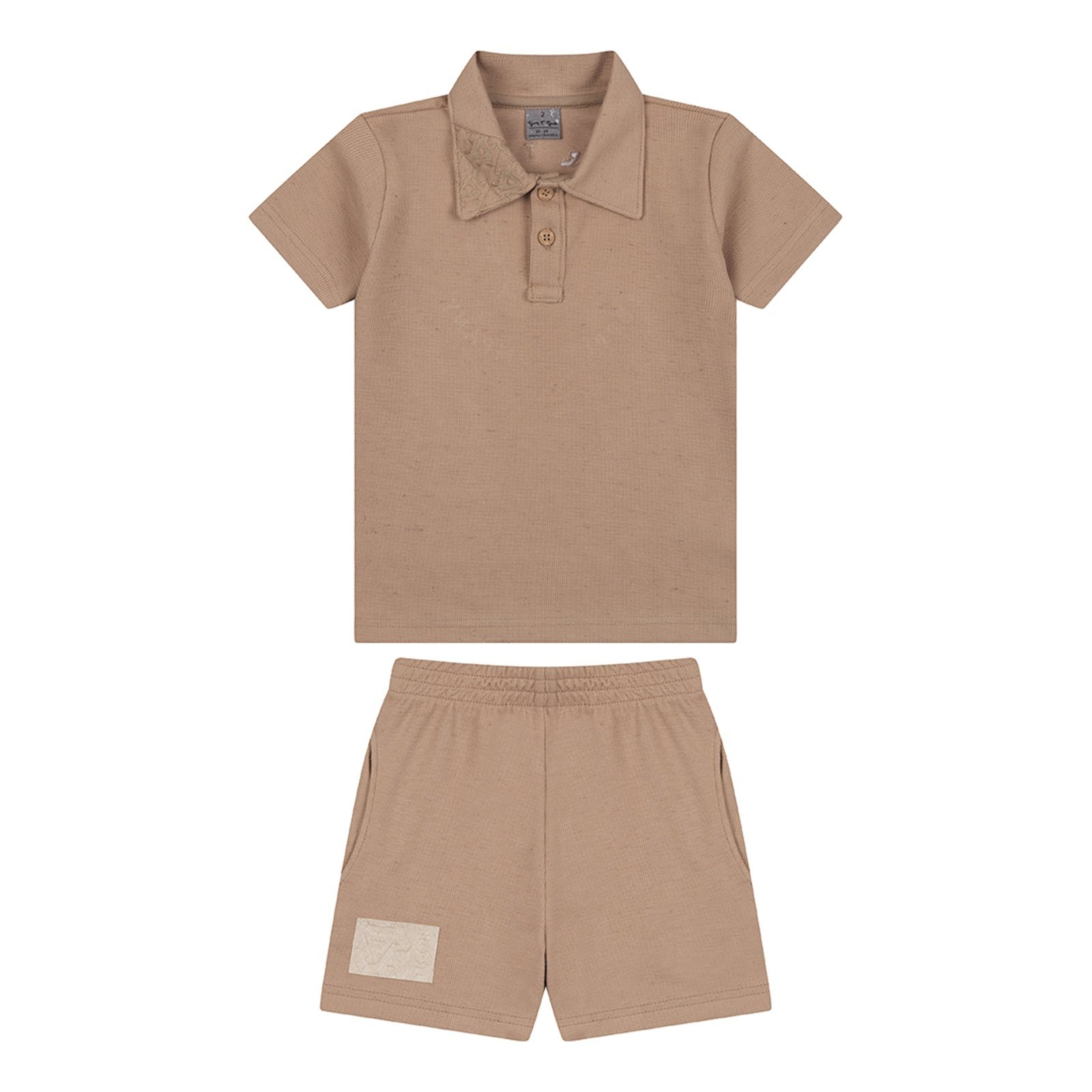 Infantil - Conjunto Curto Polo Masculino Tigor T. Tigre