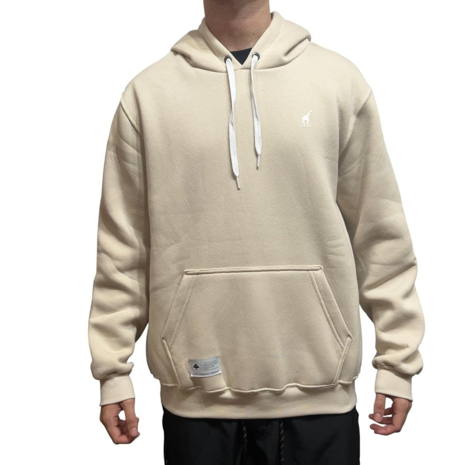 Moletom Canguru 47 Hoodie- LRG - Areia