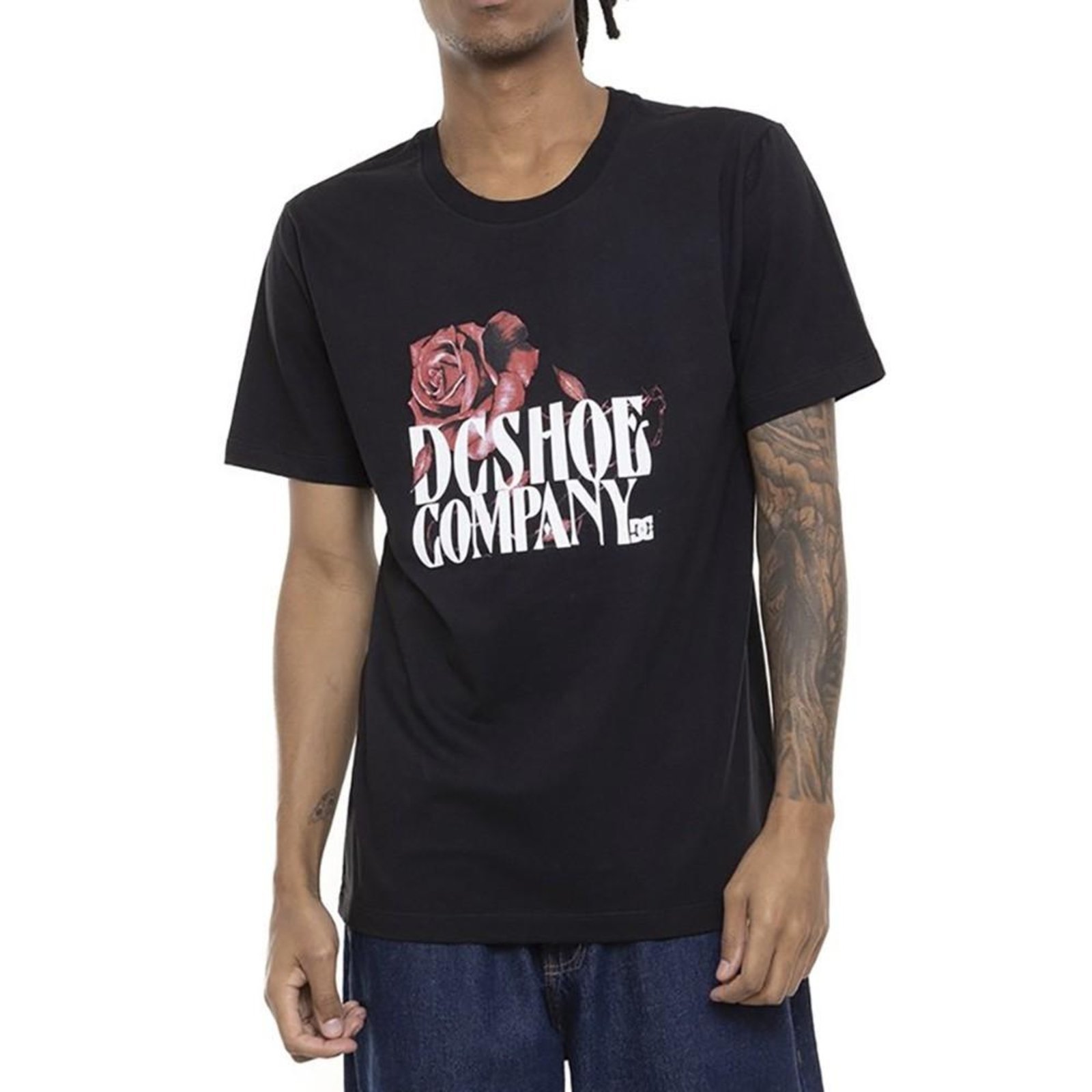 Camiseta DC Shoes Fanatic Masculina Preto