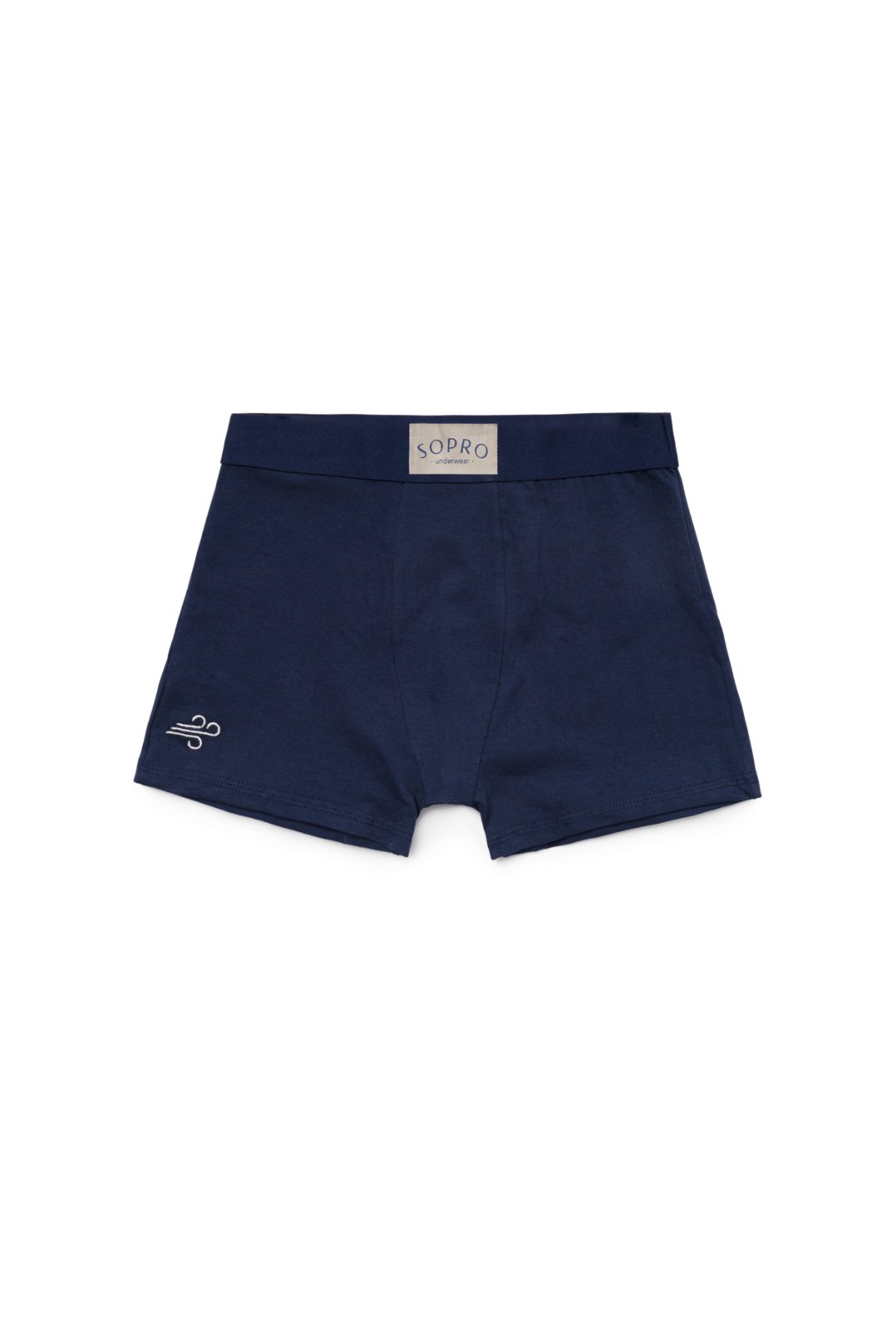 Cueca Sopro Soft Boxer Marinho
