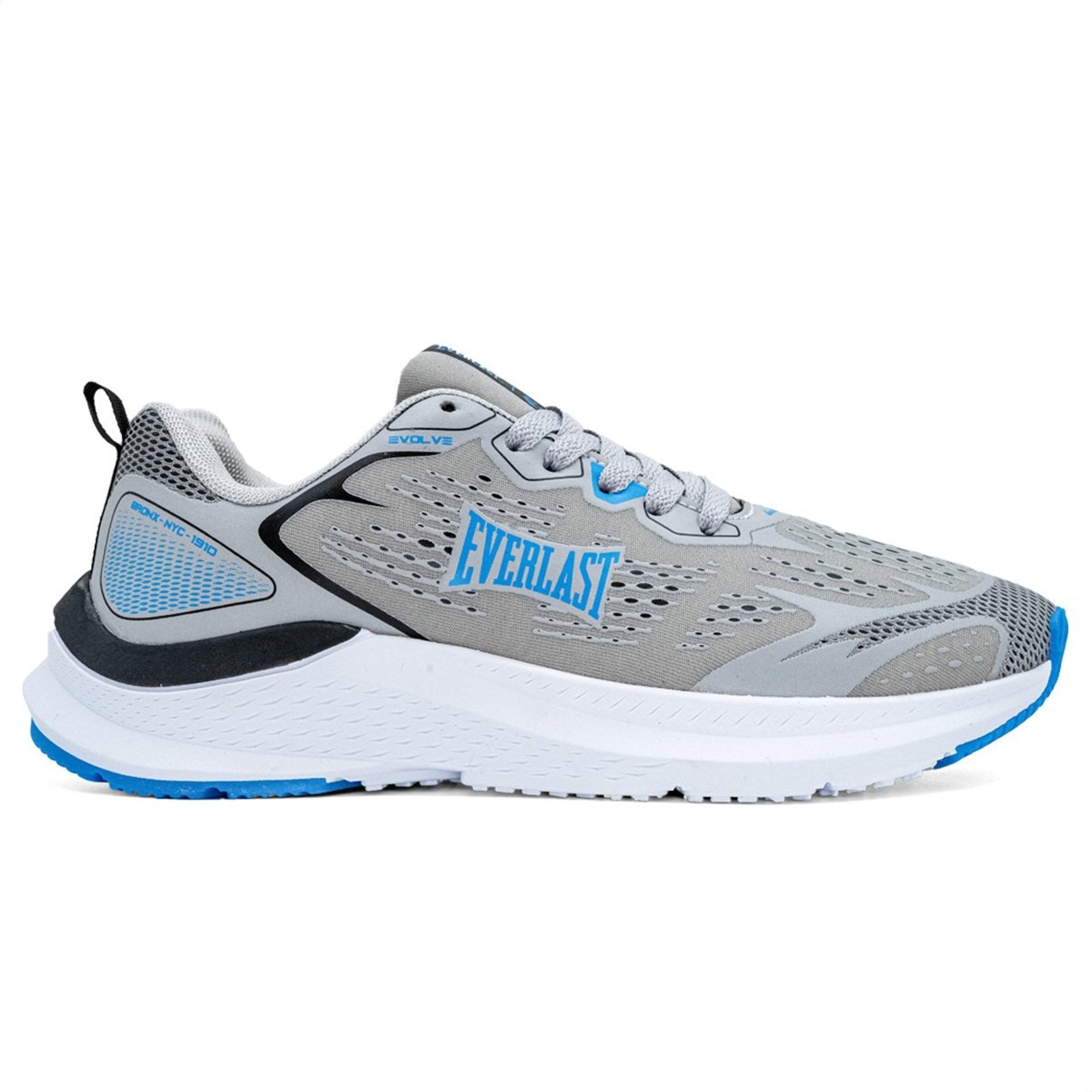 Tênis Everlast Evolve Unissex Cinza Azul