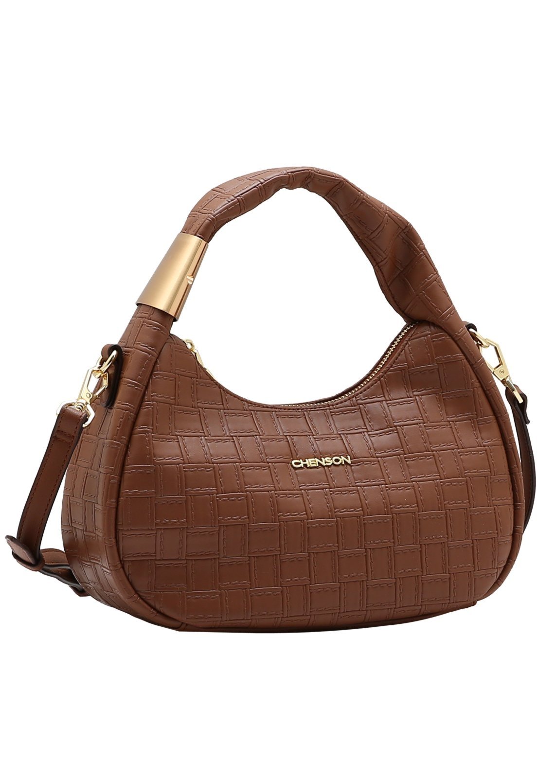 Bolsa Feminina Chenson Minimalista 3485580 Marrom