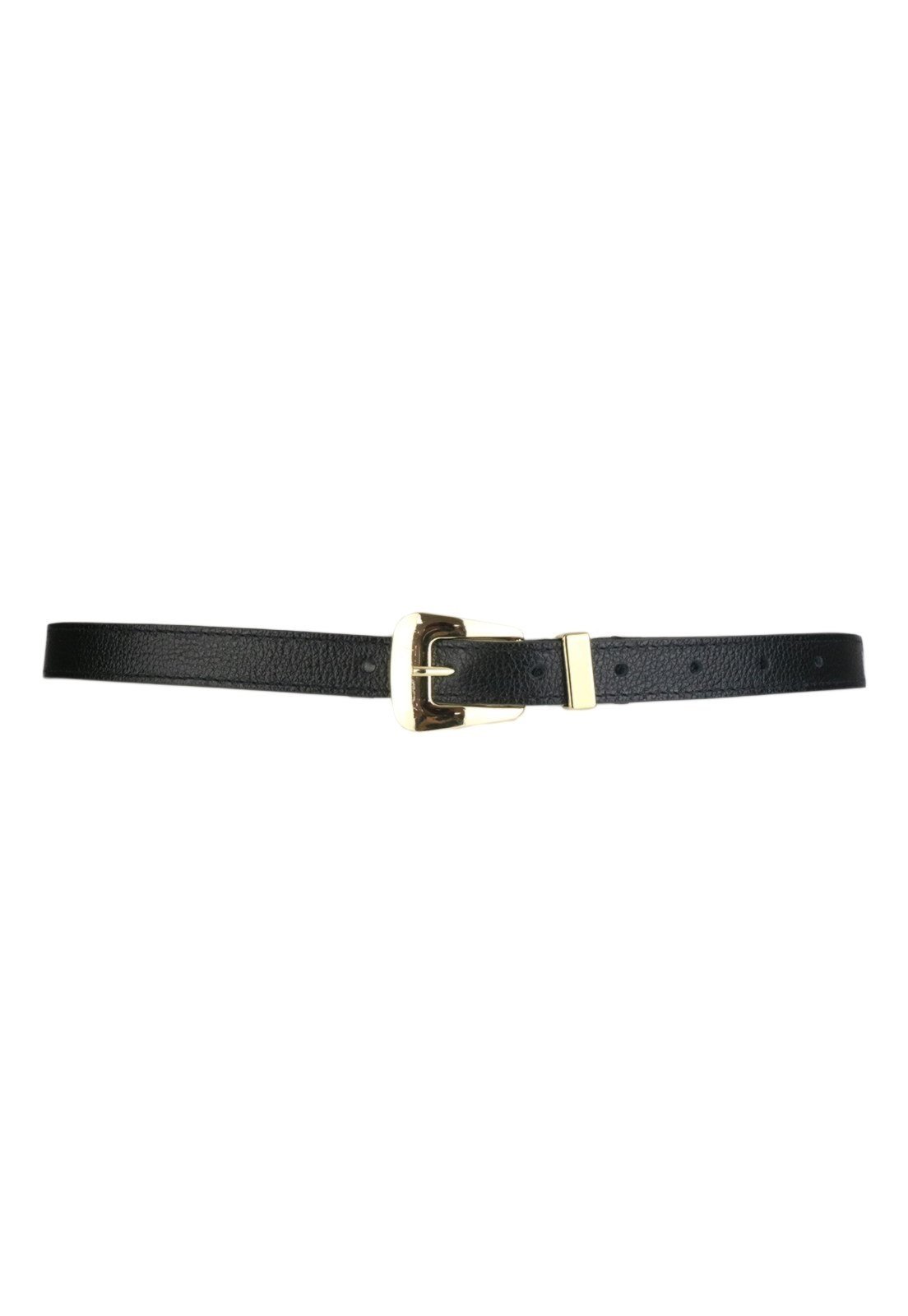 Cinto Crisfael De Couro Preto – Benassi