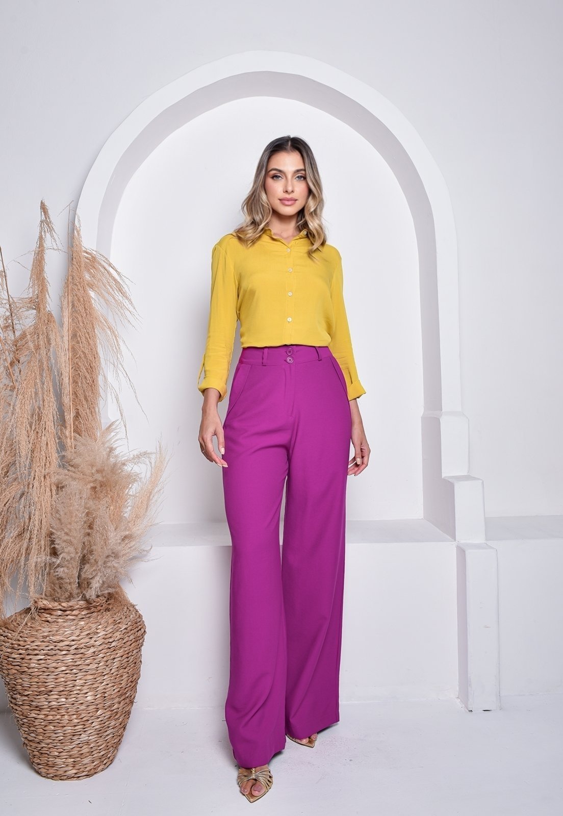 Calça Crorela Fúcsia