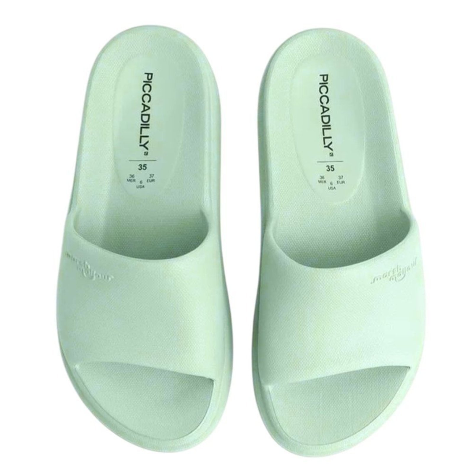 Chinelo Piccadilly Marshmallow Retrô 2000 Feminino – Verde – piccadilly