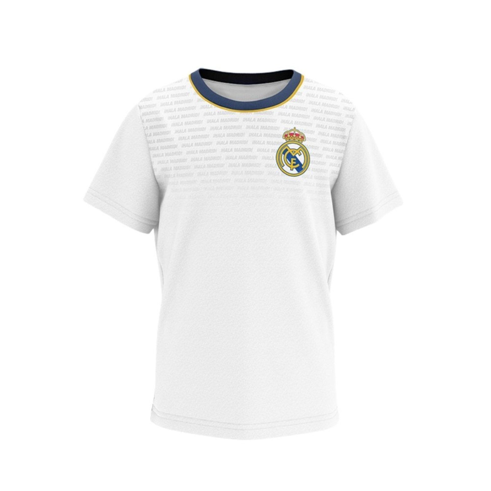 Vista 2 Infantil - Camiseta Real Madrid Hala braziline branco braziline branco