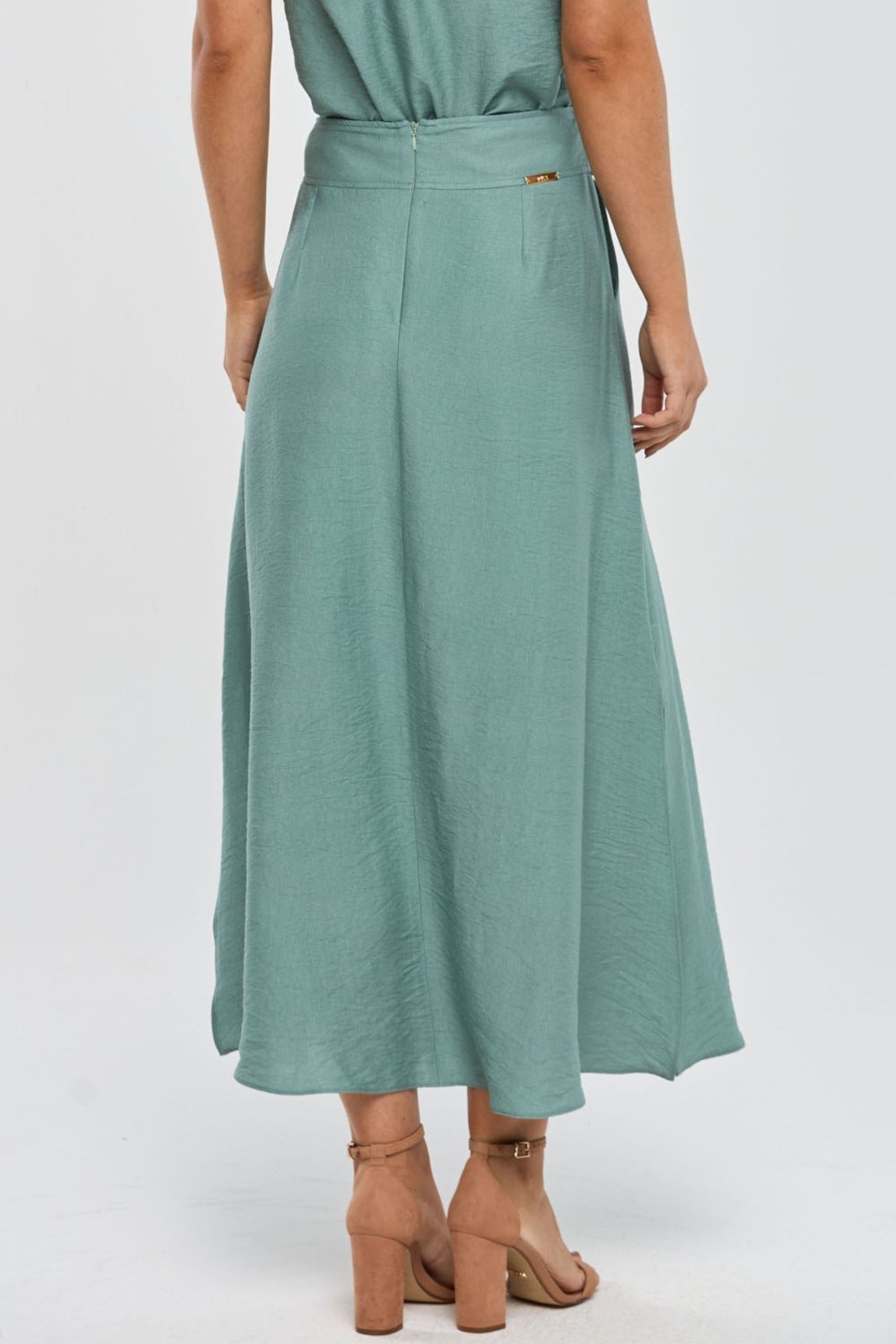 Saia Super Midi PKS Viscose Verde