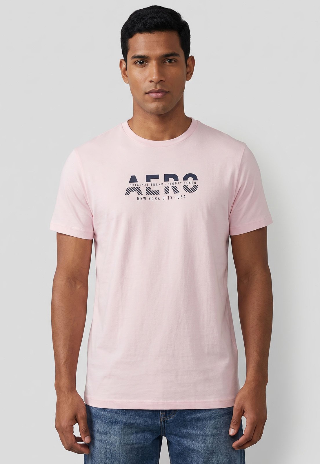 Camiseta Masculina Aeropostale Estampa Frontal — foto 2