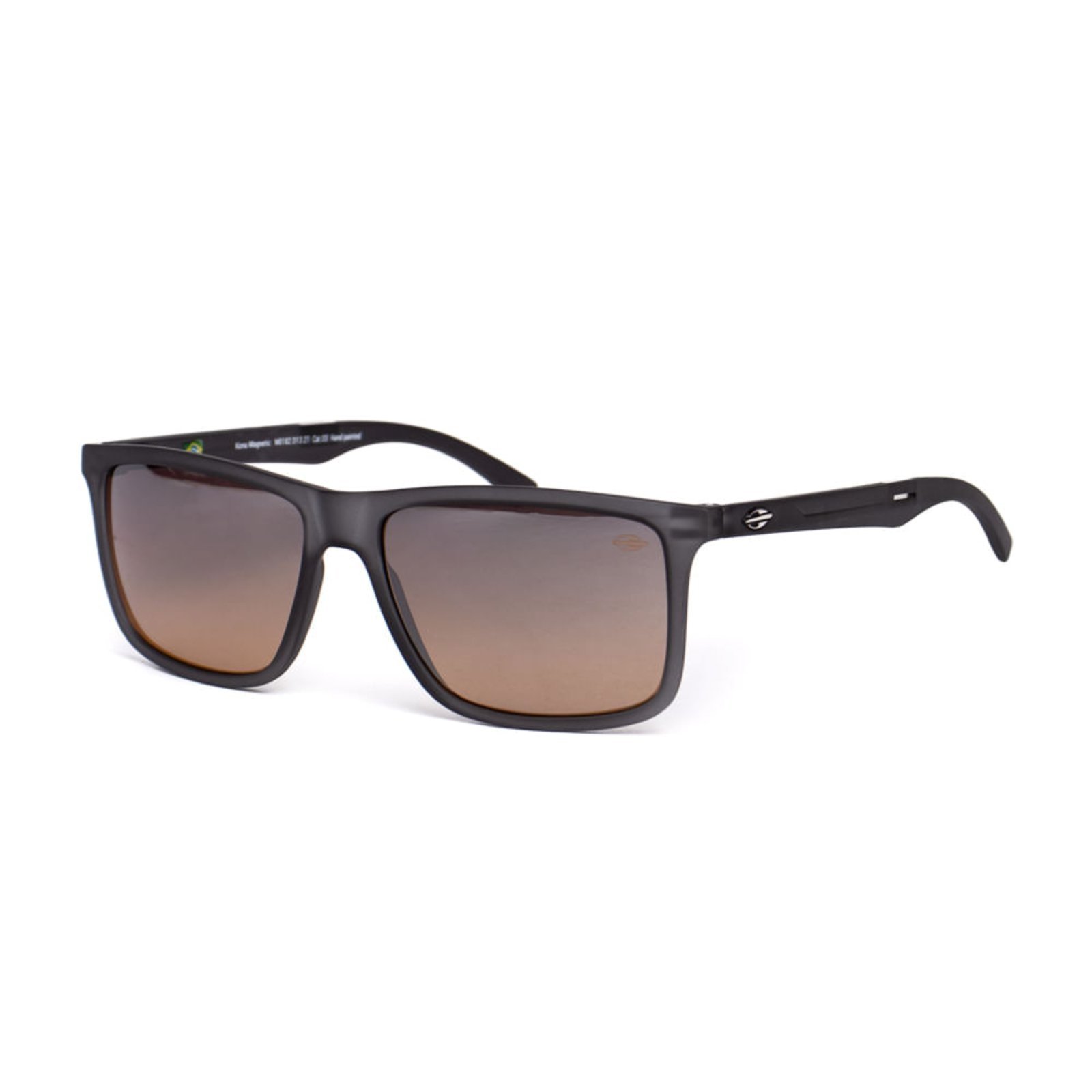 Óculos de Sol Unissex Mormaii Kona Magnetic Preto/marrom