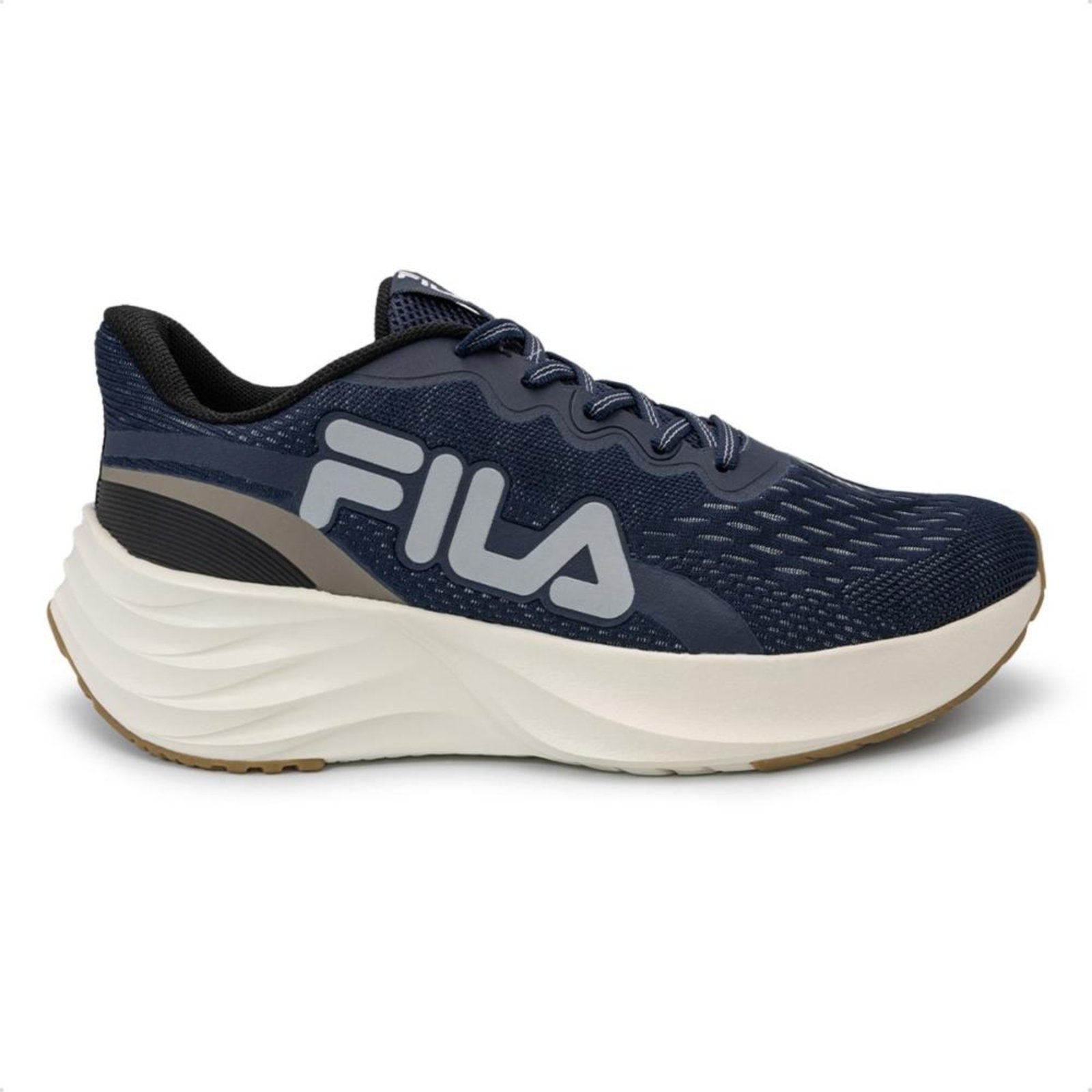 Vista 2 Tênis Fila Masculino Racer Comet 2 Corrida cinza Fila cinza