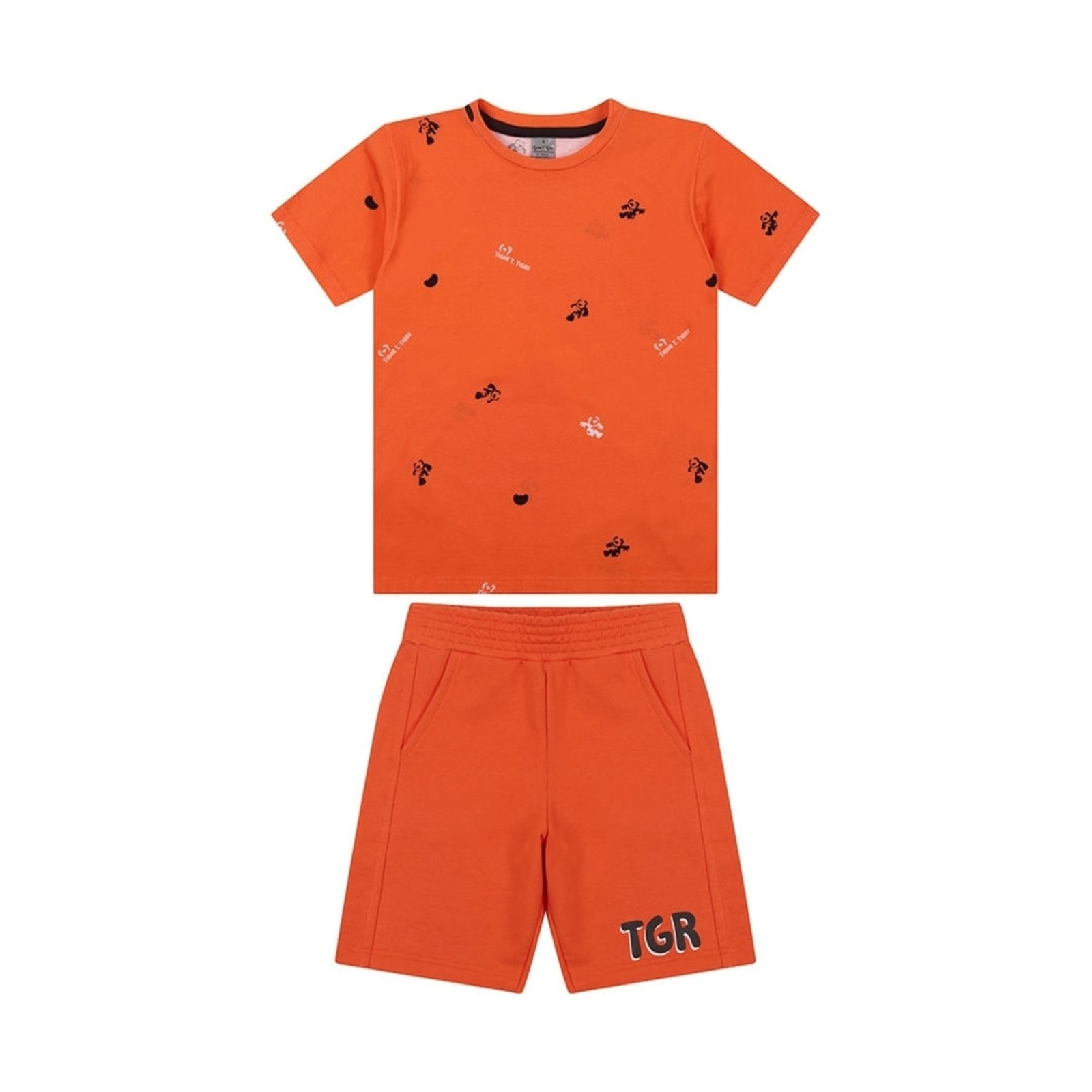Infantil - Conjunto Curto Masculino Tigor T. Tigre