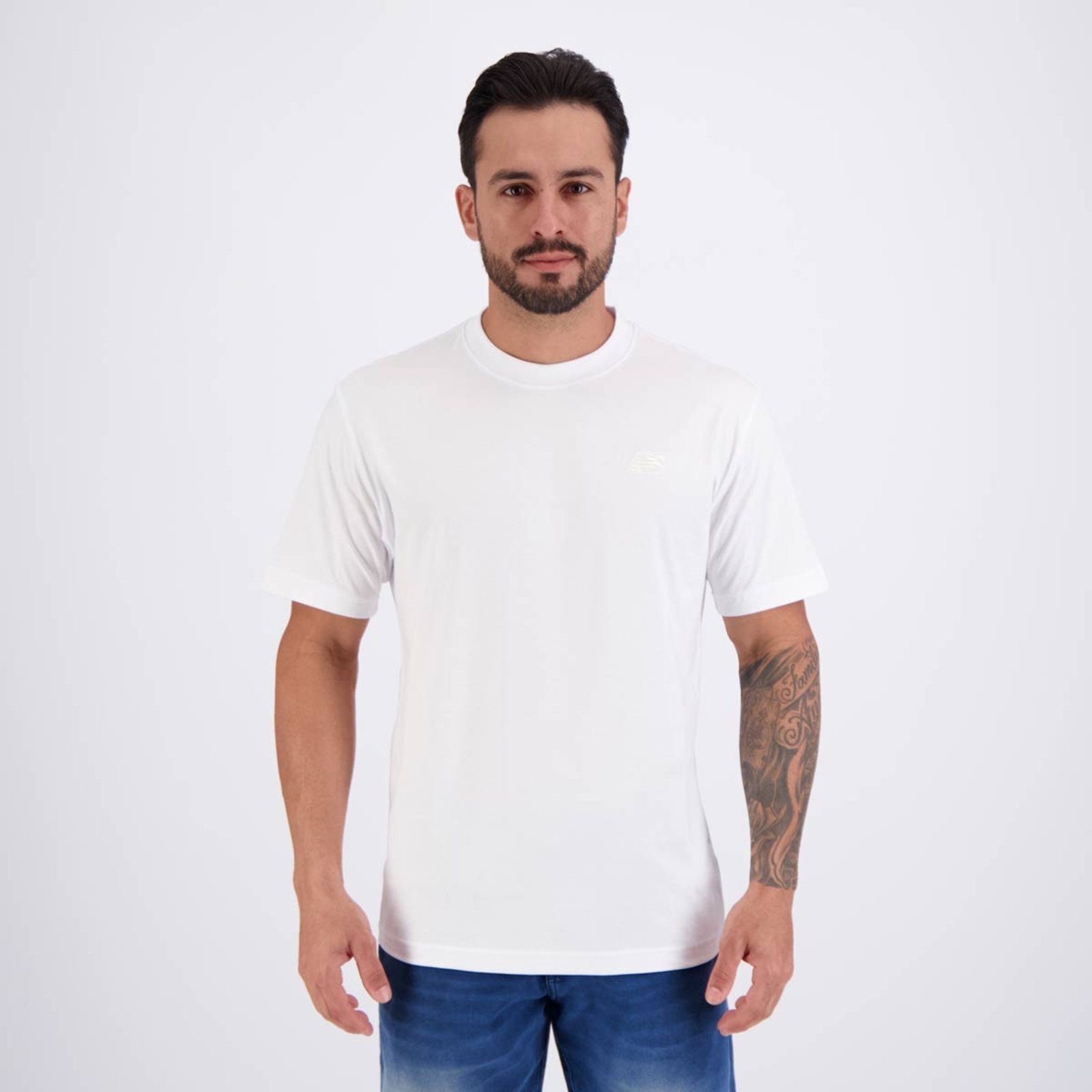 Camiseta New Balance Essentials SL Branca