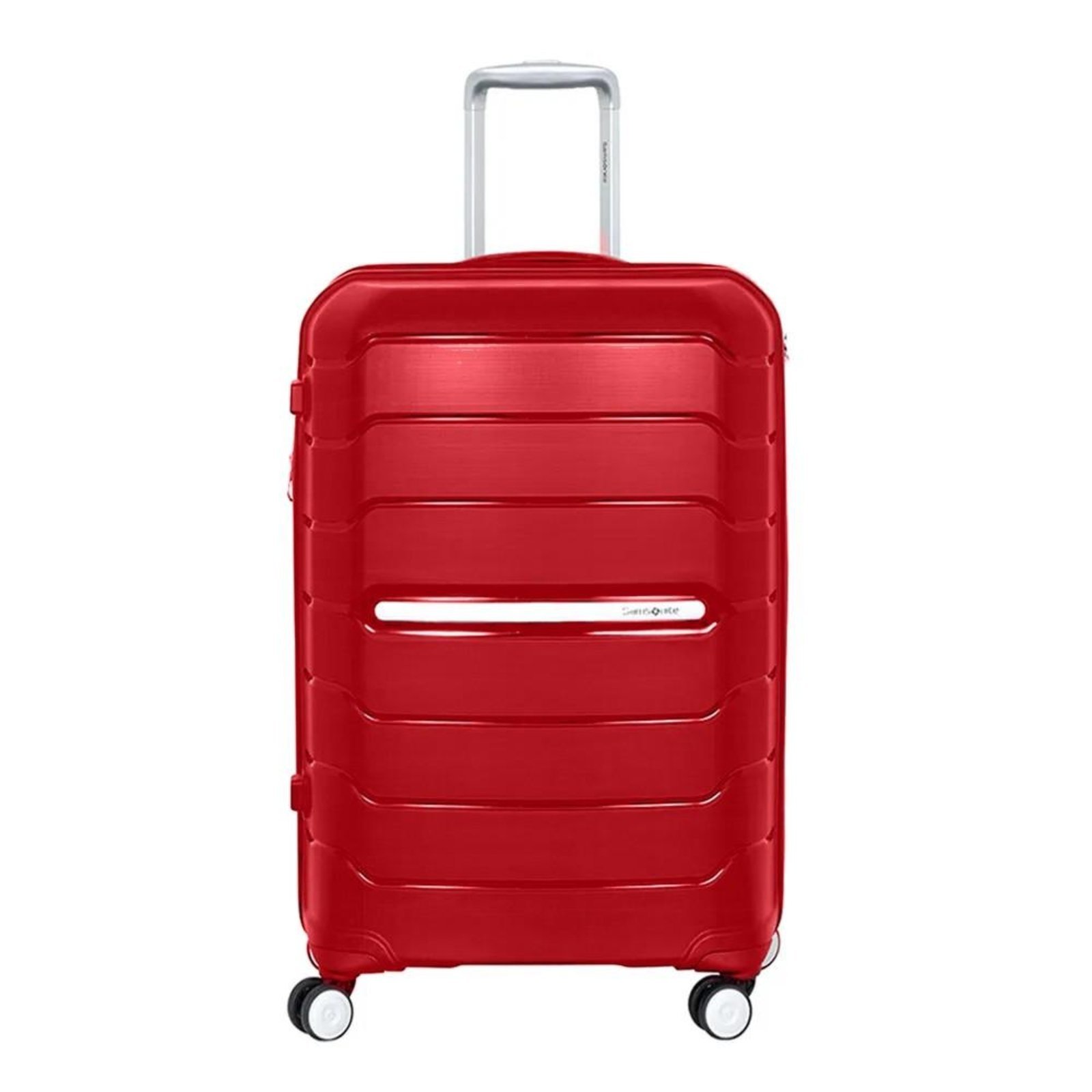 Vista 2 Mala De Viagem Samsonite Octolite Pequena Vermelho incolor Samsonite incolor