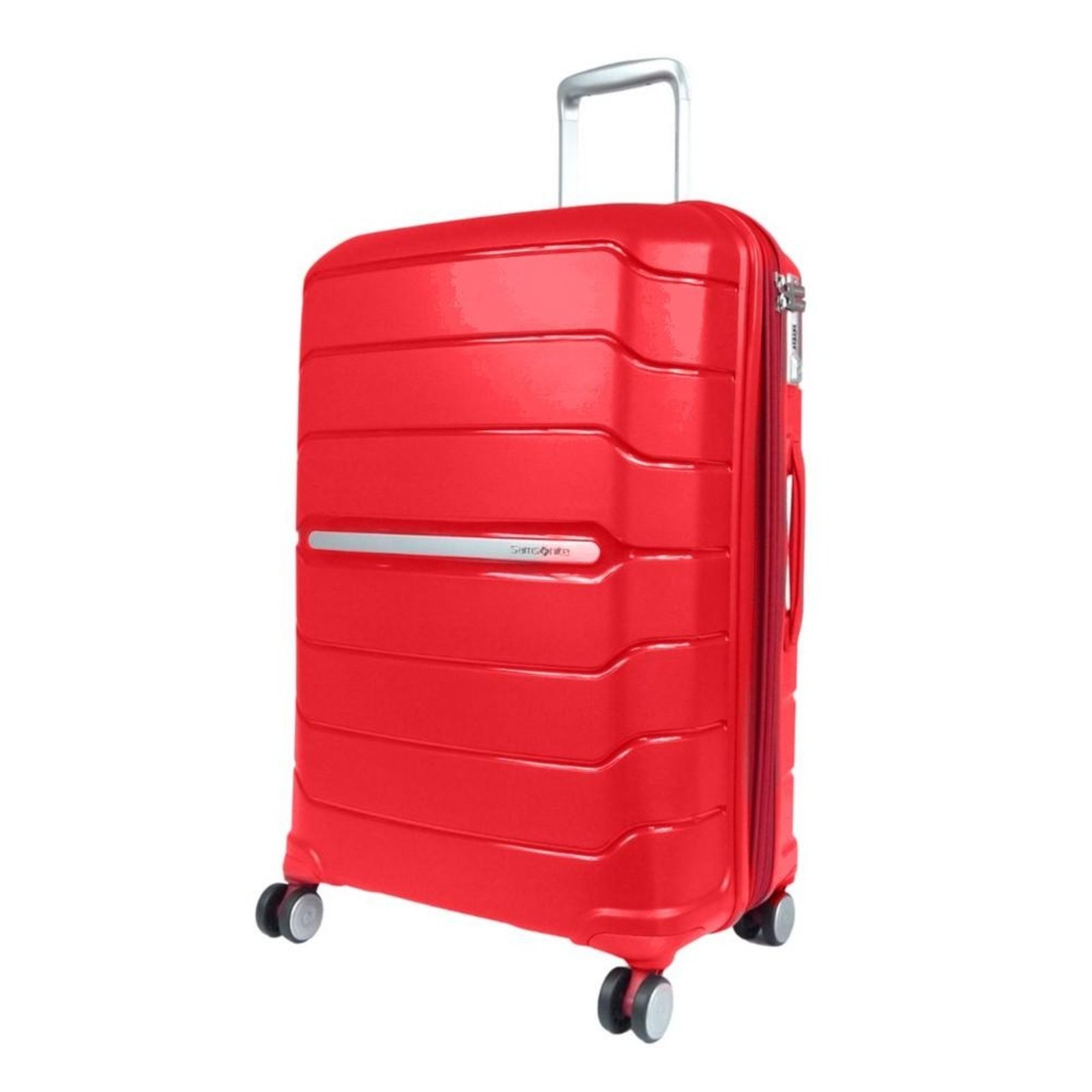 Vista 3 Mala De Viagem Samsonite Octolite Pequena Vermelho incolor Samsonite incolor