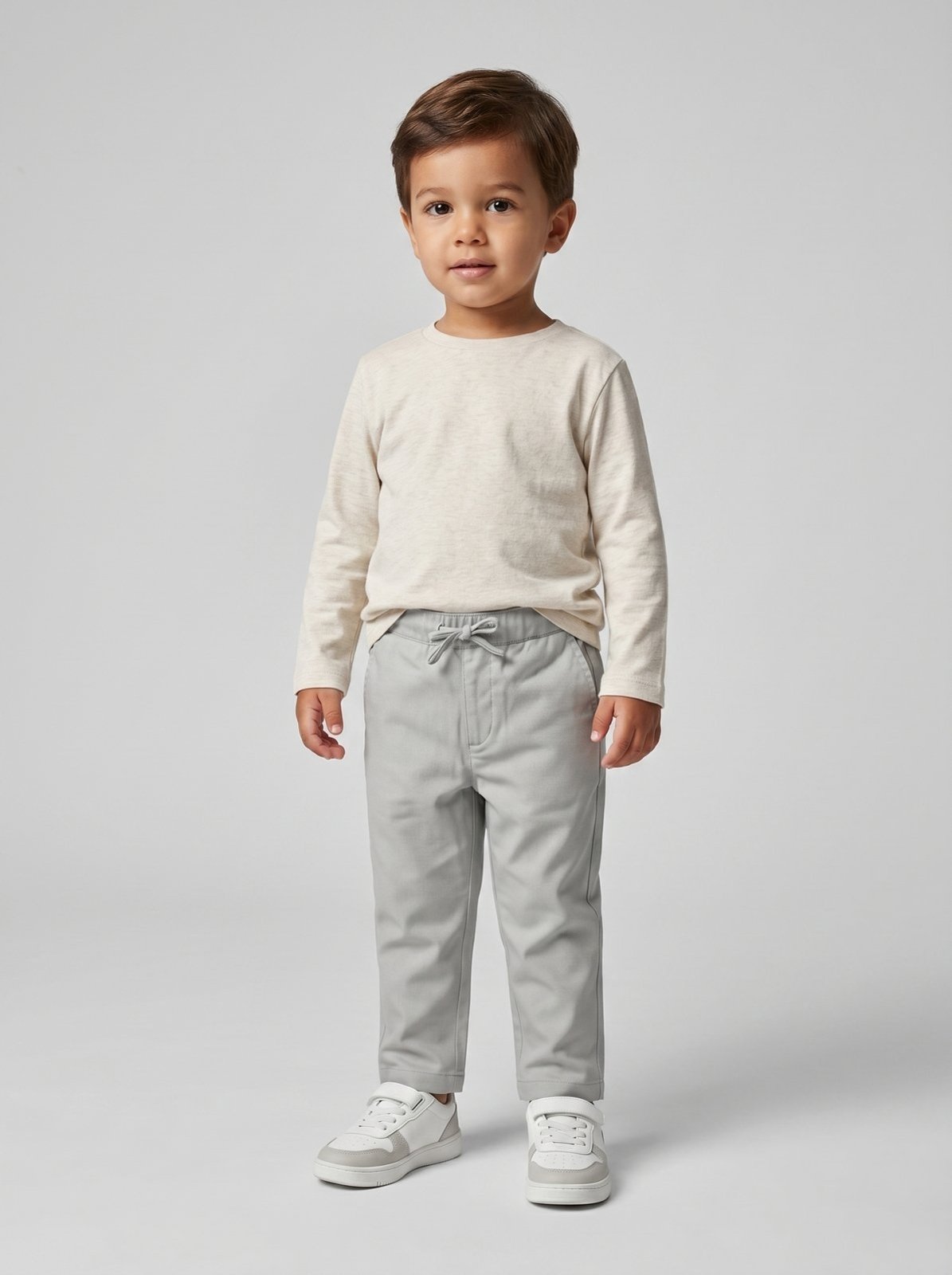 Infantil - Calça Algodão - Areia - 06