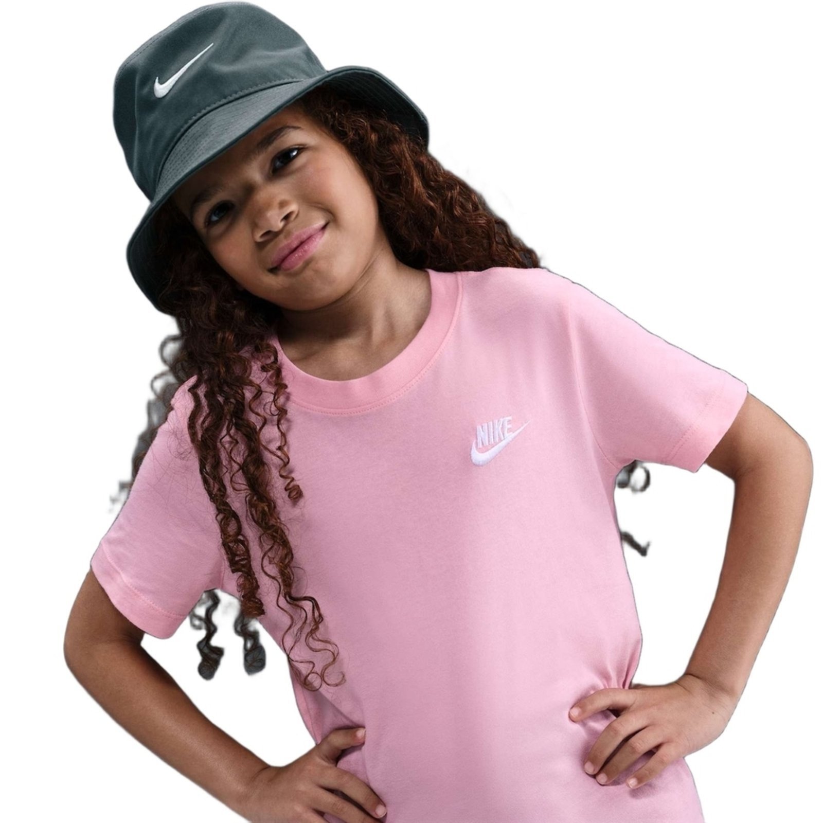 Infantil – Camiseta Nike Sportswear Futura