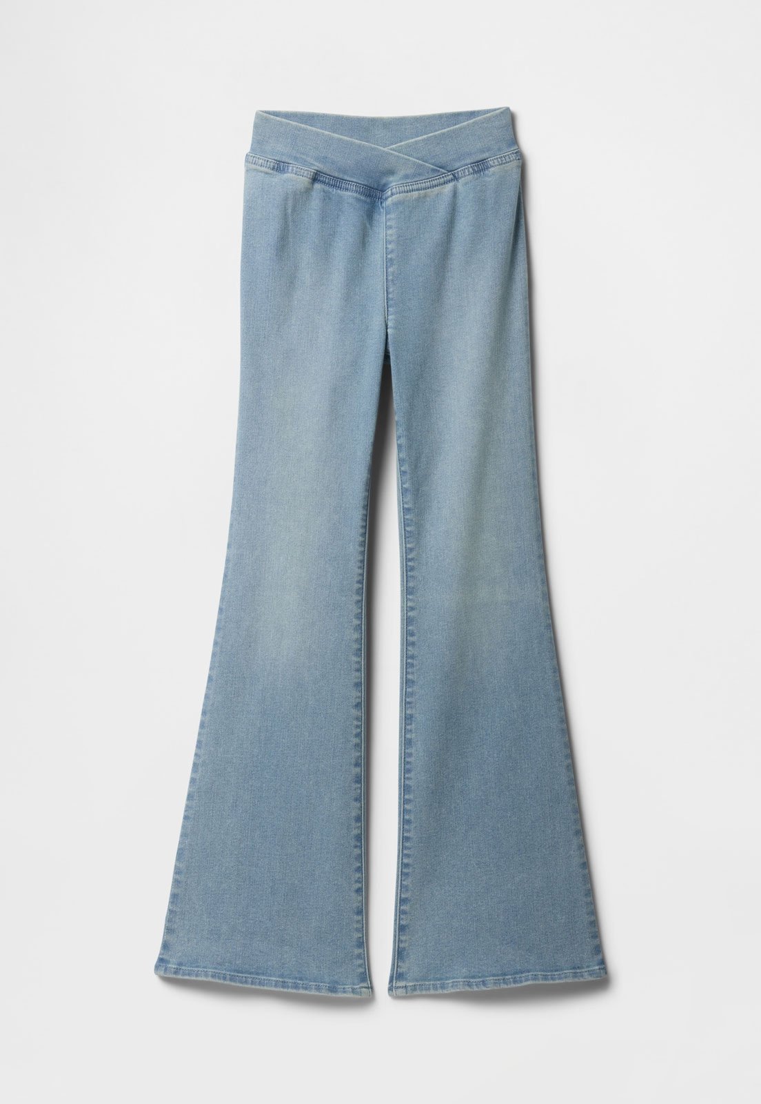 Infantil – Calça Jeans Flare com elastano GAP Azul