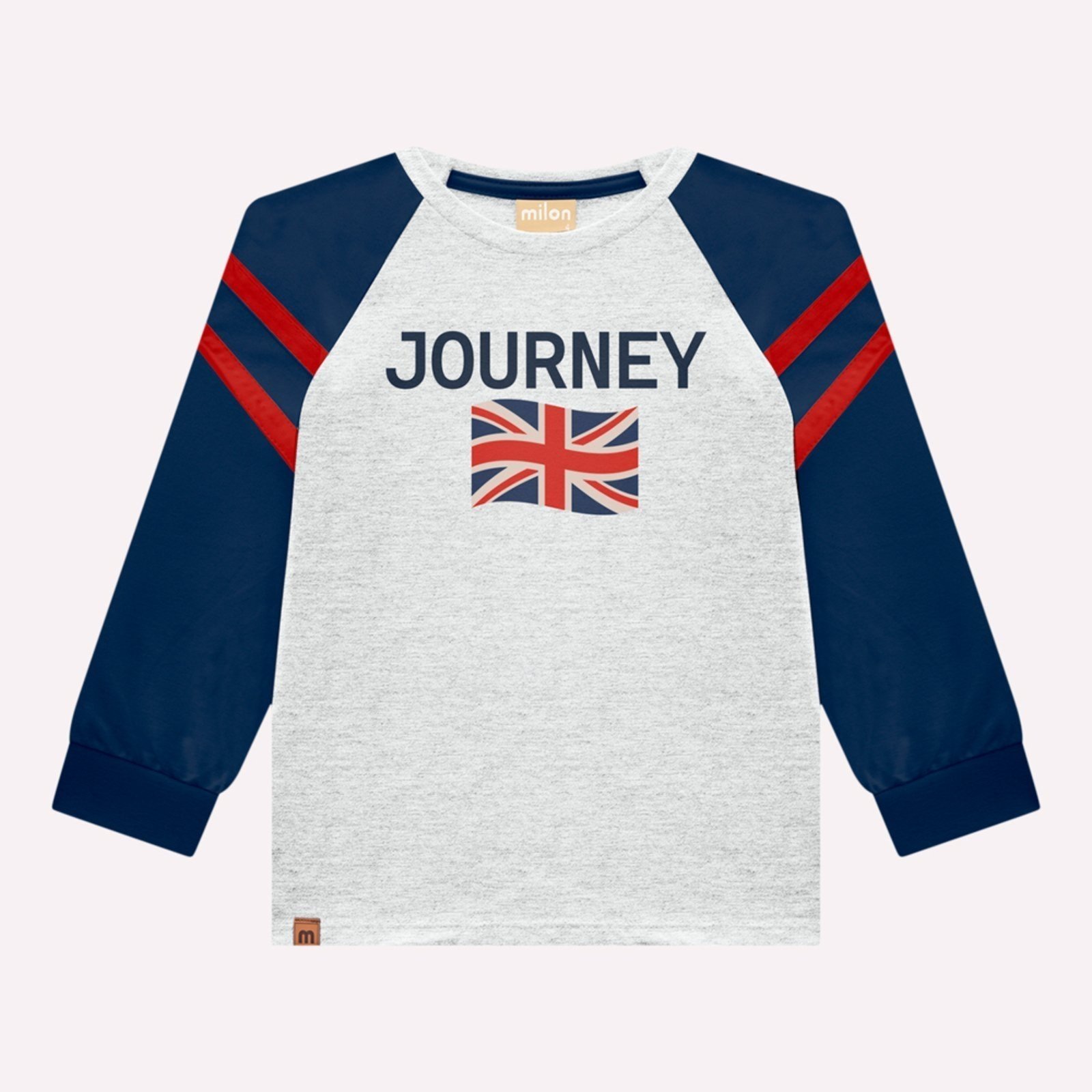 Infantil - Camiseta Menino Lettering Milon