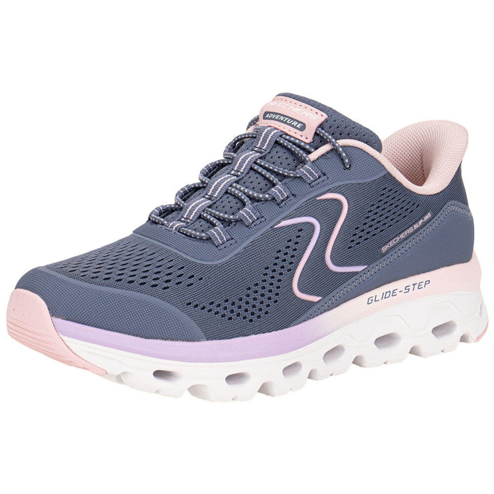 Tênis Feminino Glide-Step Sole Skechers 1820272 5670272 Cinza