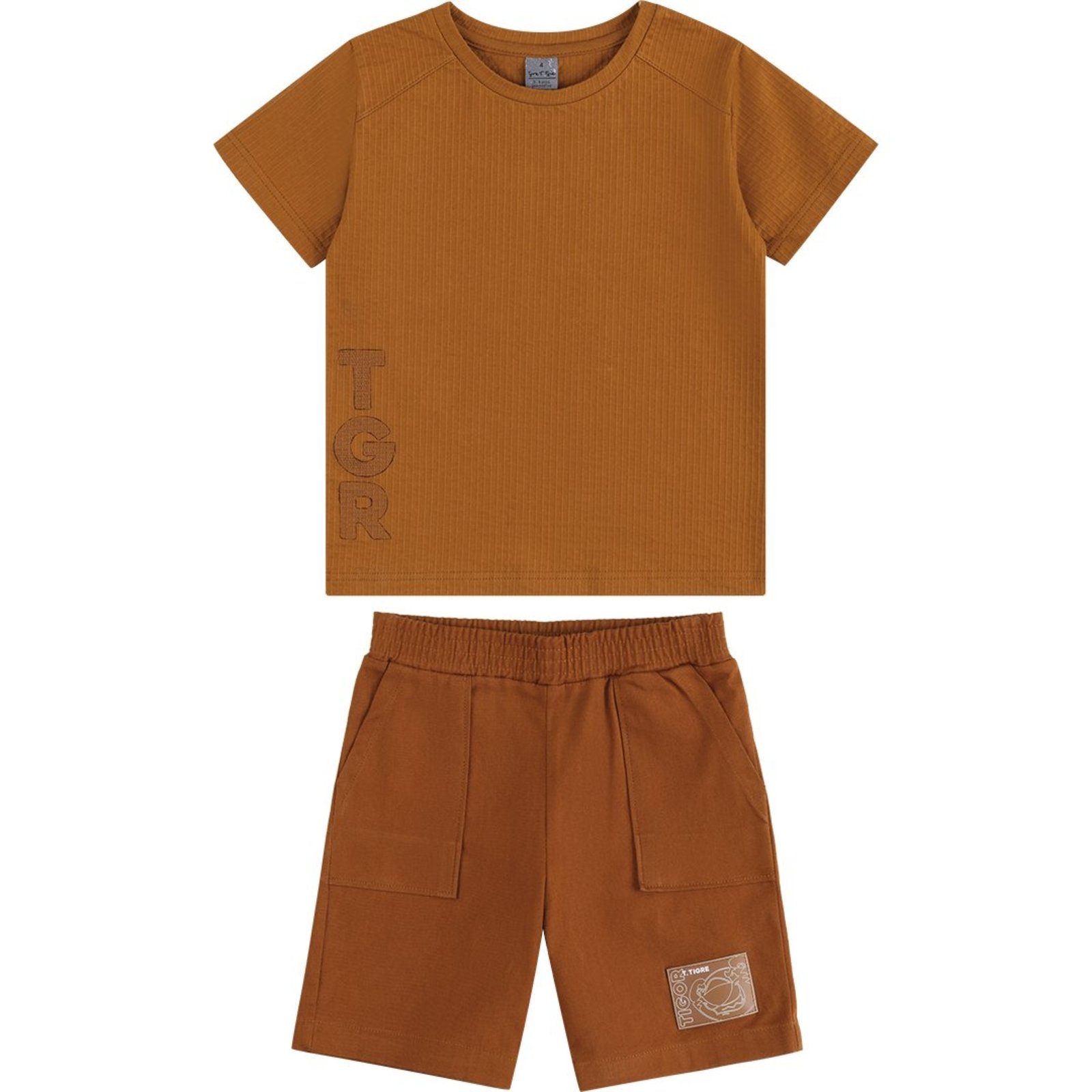Infantil - Conjunto Curto Menino Tigor T. Tigre