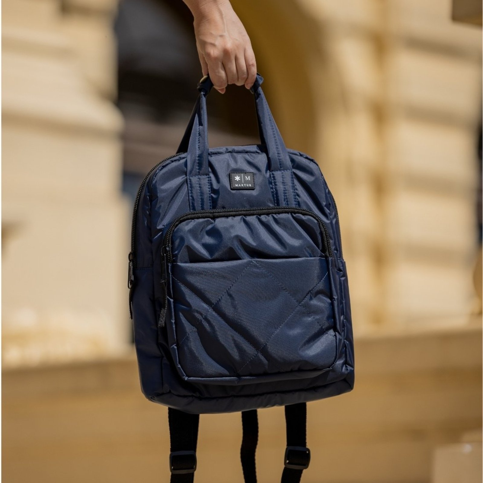 Mochila Executiva Maktub Milani Unissex Urbana E Moderna