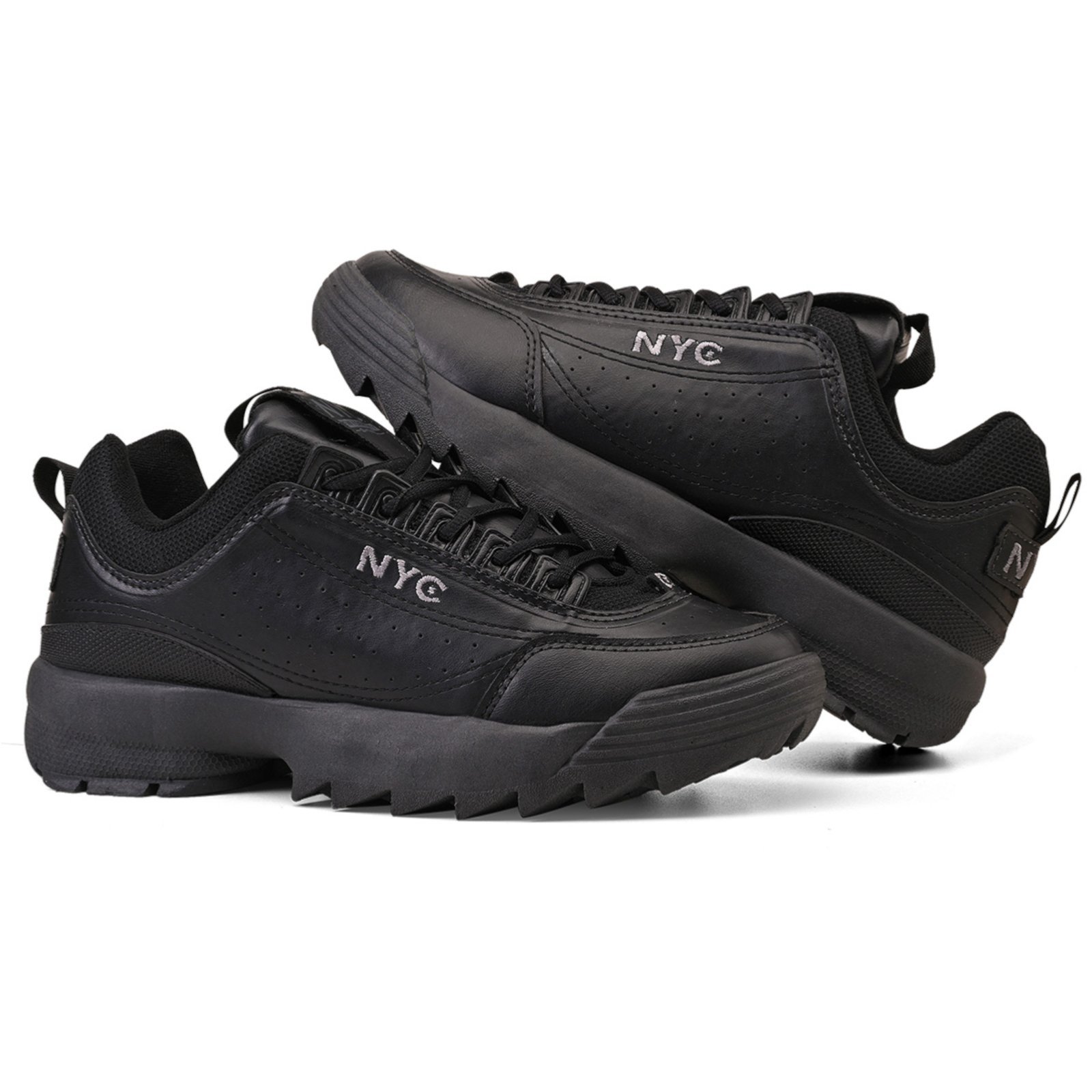 Tenis Preto Disrupt Feminino Masculino Nyc Shoes Moda