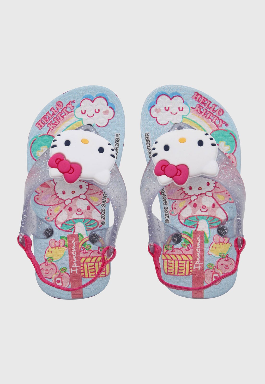 Infantil - Chinelo Ipanema Hello Kitty Azul