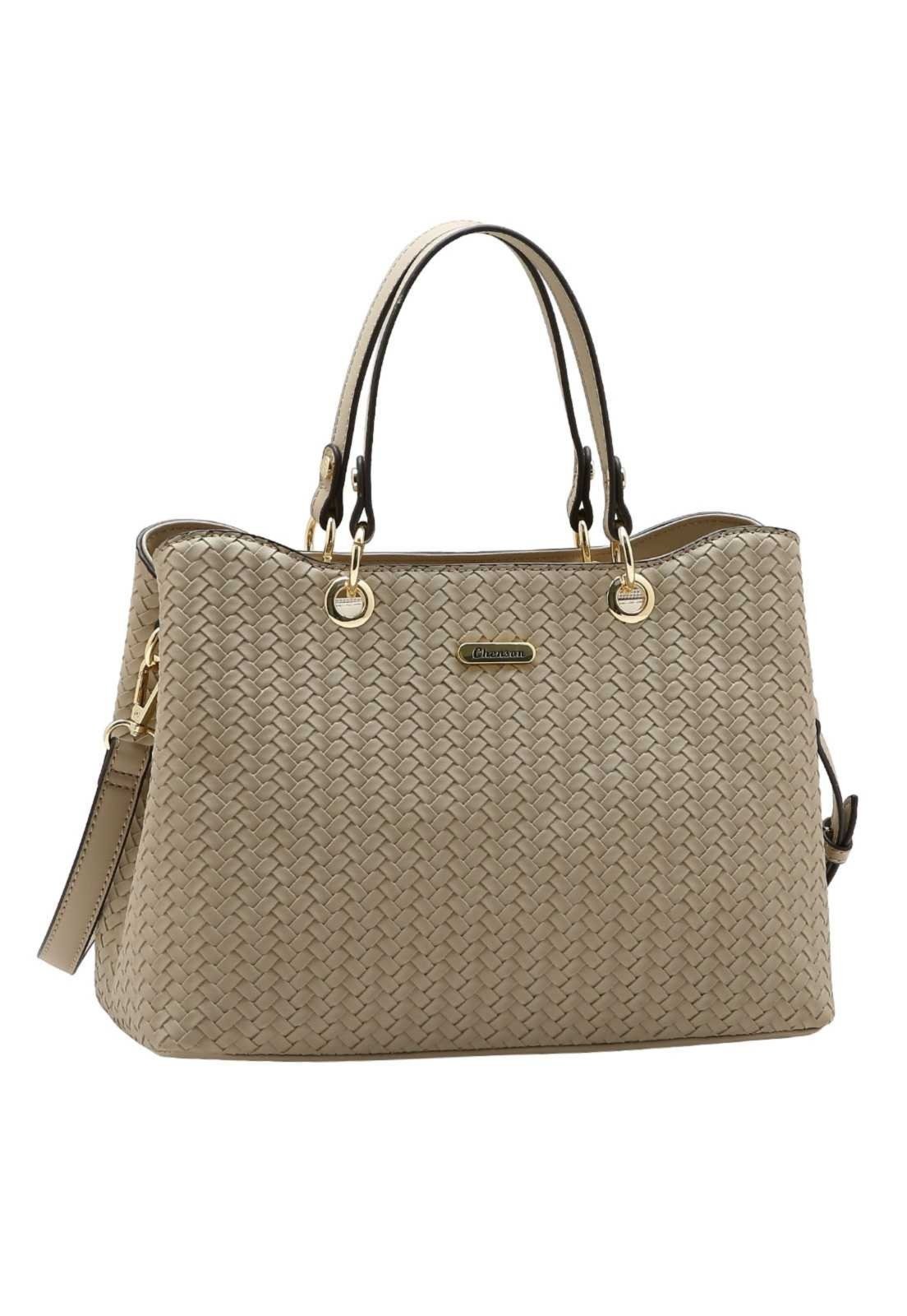 Bolsa Feminina Chenson Mão Contemporâneo 3485953 Natural