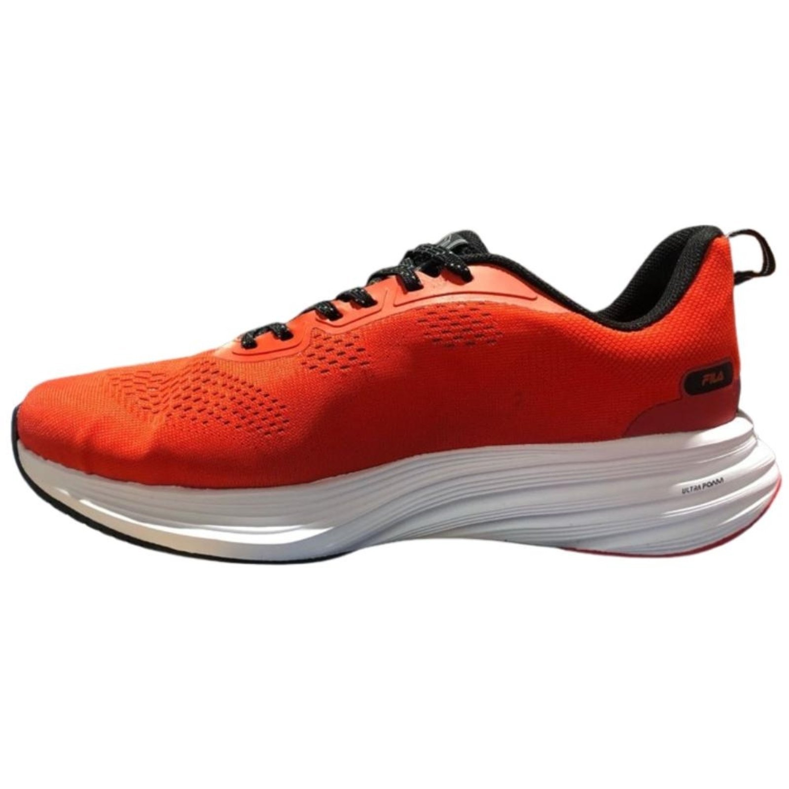 Vista 3 Tênis Fila Stride Masculino vermelho/preto laranja Fila laranja
