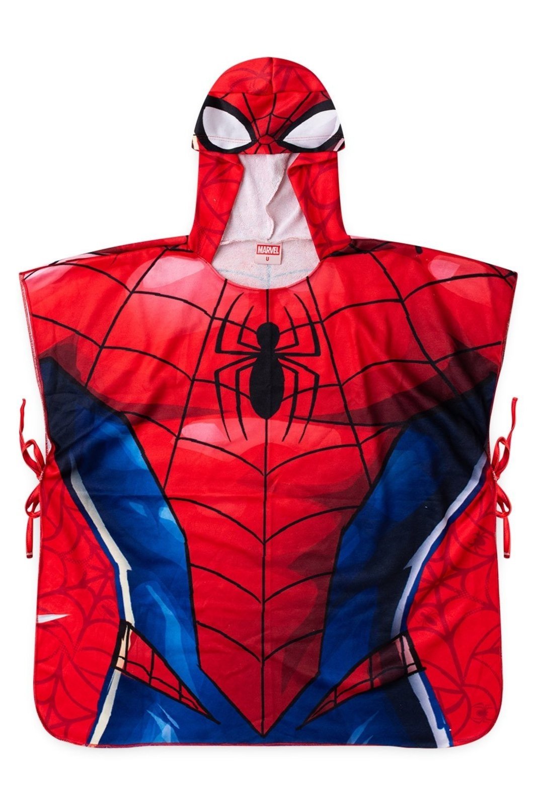 Vista 2 Saída Disney de Praia Masculina Homem Aranha Marvel vermelho Marvel vermelho