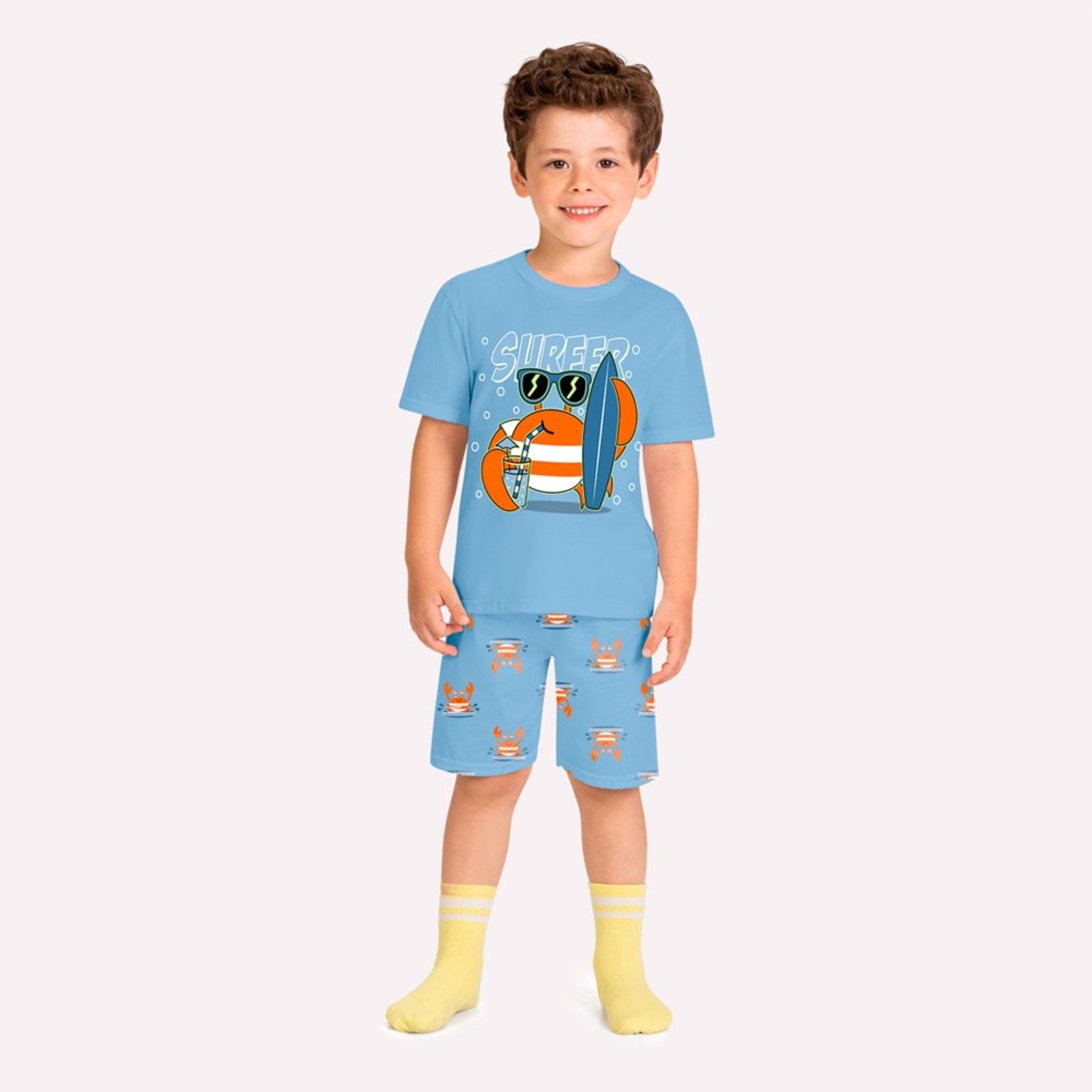 Pijama Menino Caranguejo Kyly
