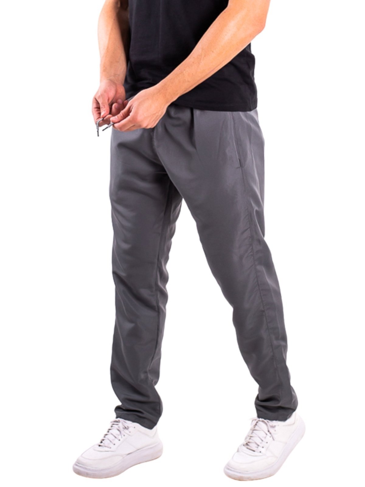 Calça Tactel Basica Masculina Reta Treino Academia Estilo