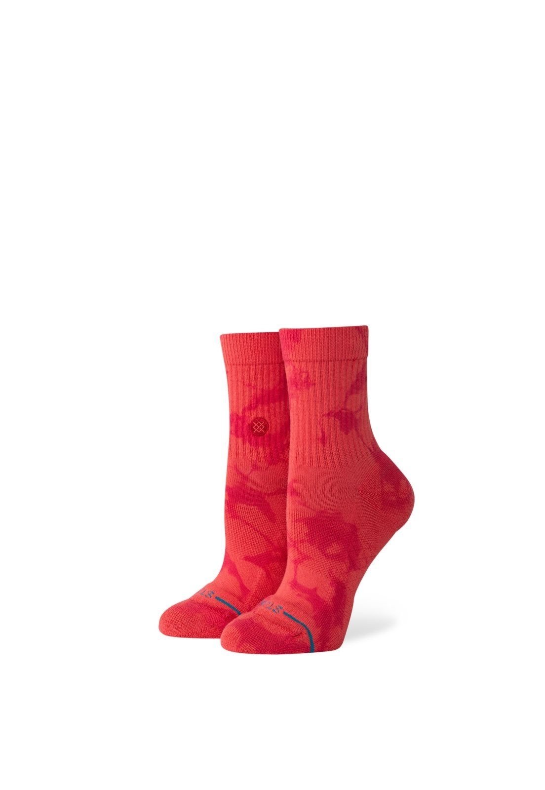Meia Stance Namic Quarter Vermelha