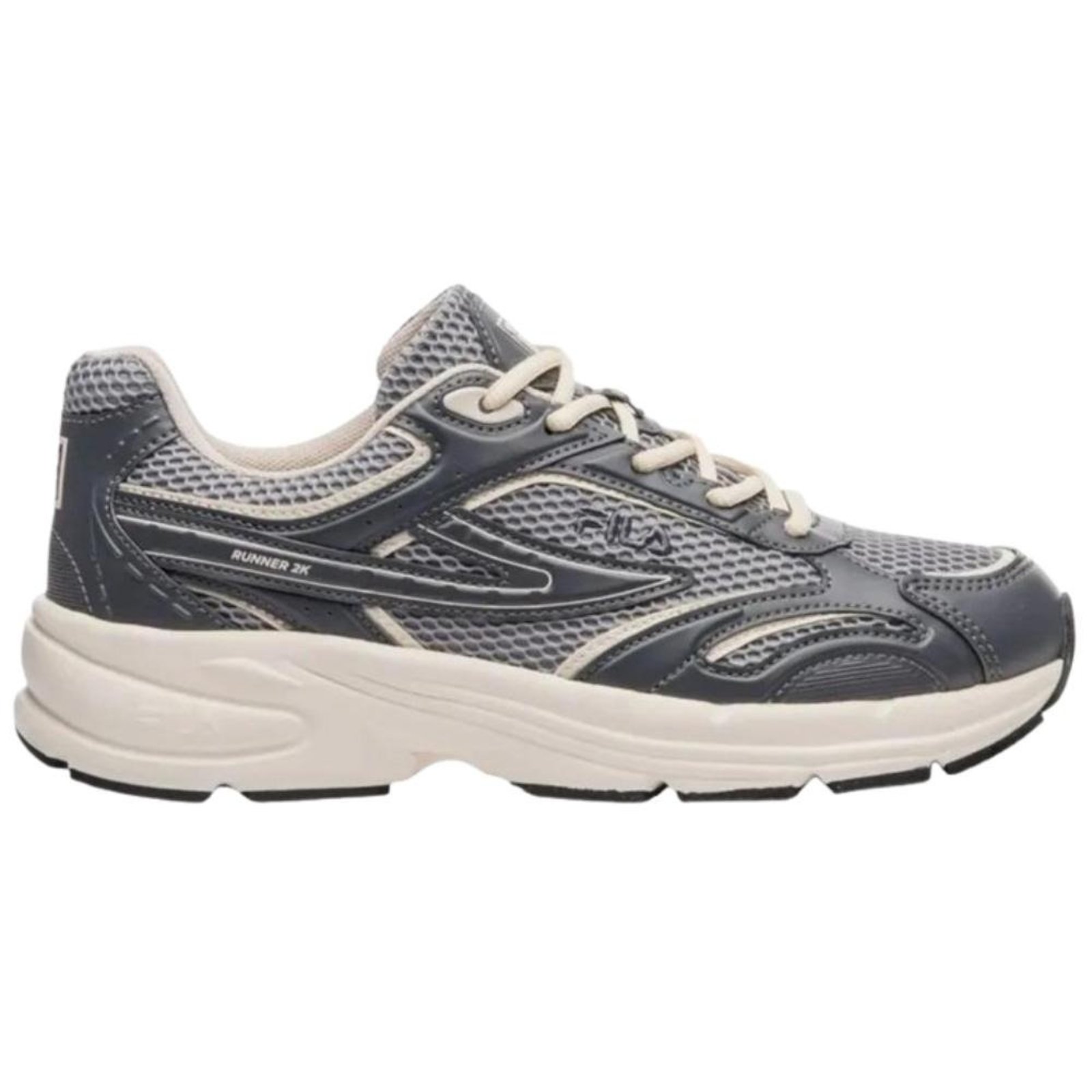 Tênis Fila Runner 2k Masculino - Grafite/cinza/bege