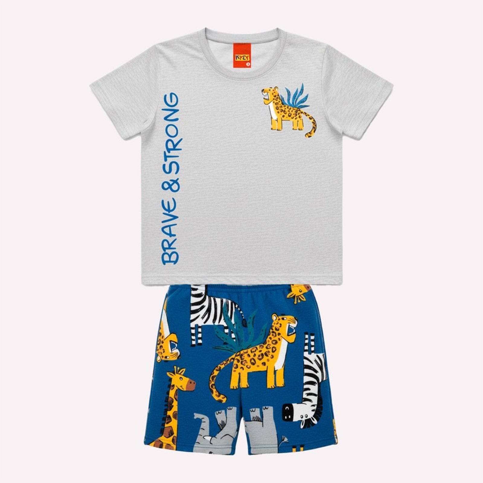 Infantil - Conjunto Menino Animais Kyly