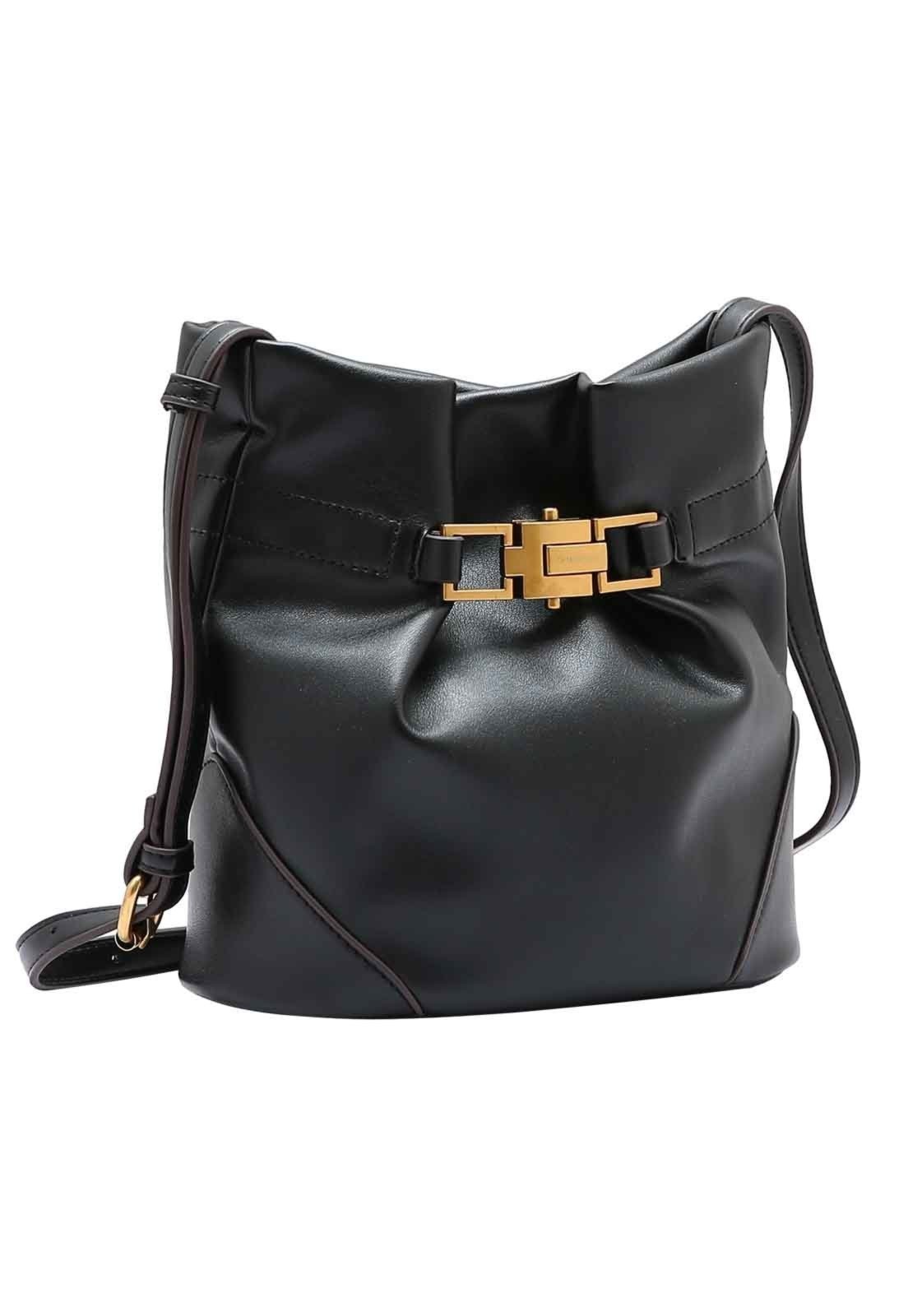 Bolsa Feminina Chenson Original Minimalista Luxo Saco Preto 3485044