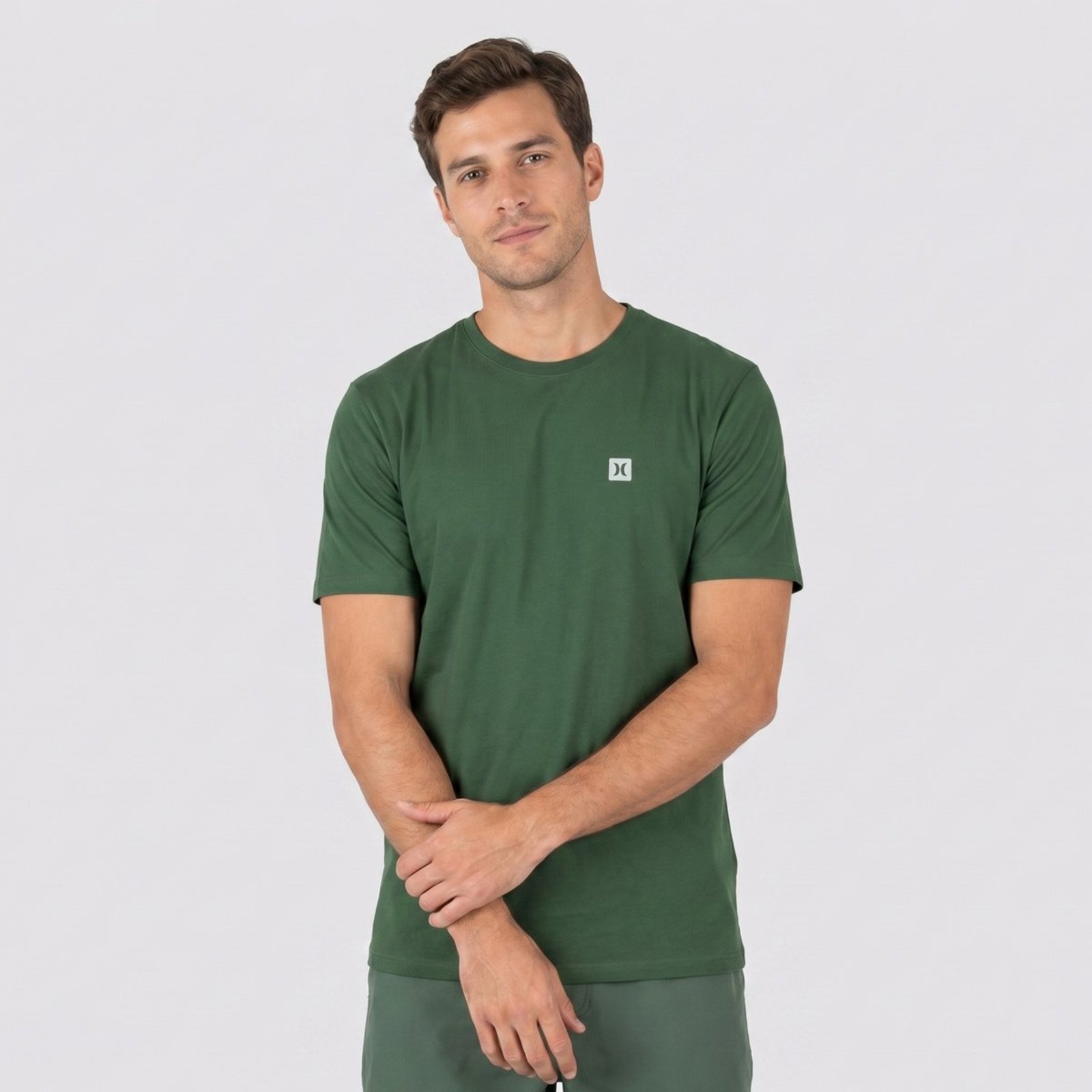 Camiseta Hurley Silk Mini Icon II Verde
