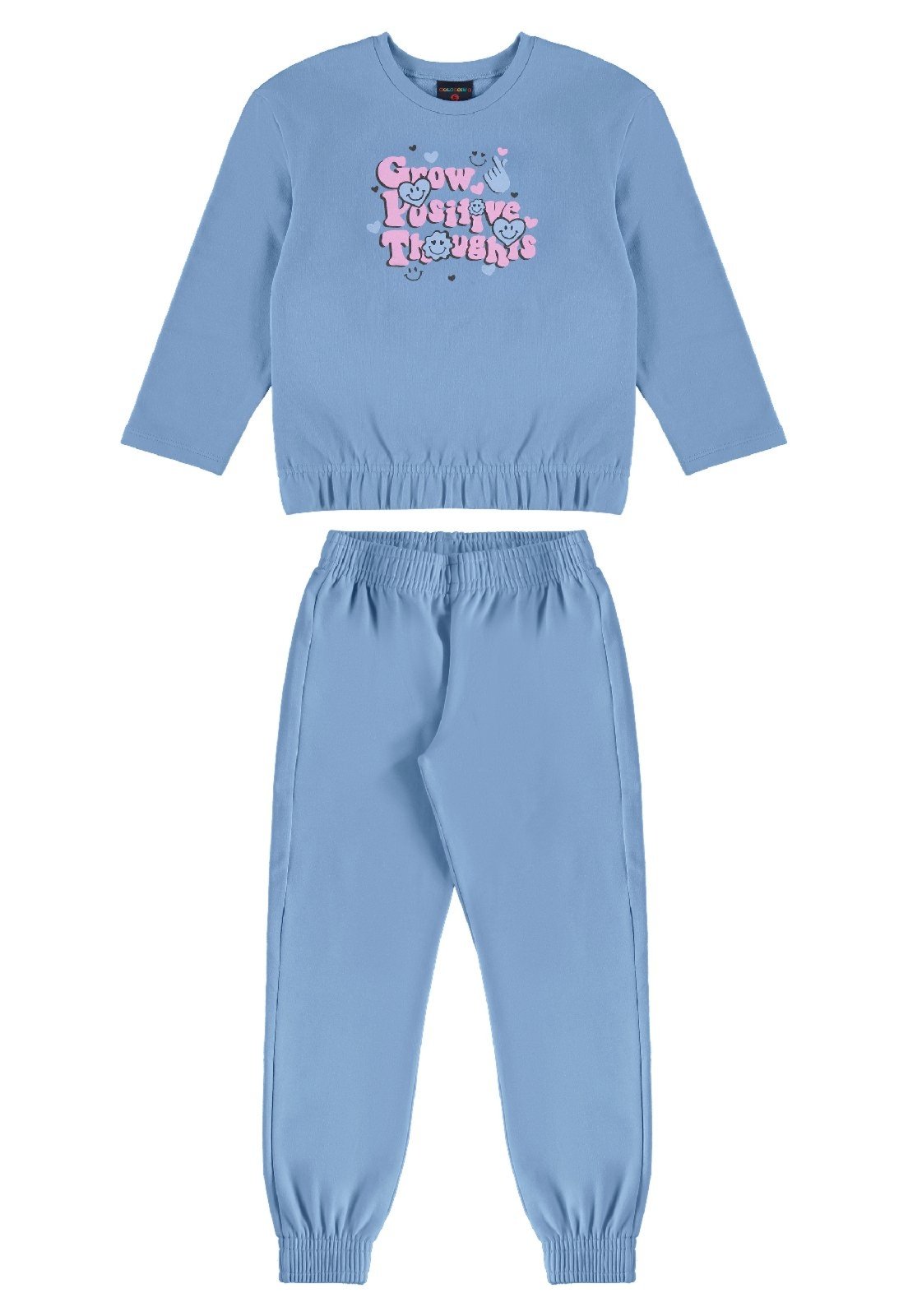 Infantil – Conjunto em Molecotton Guloseima Azul