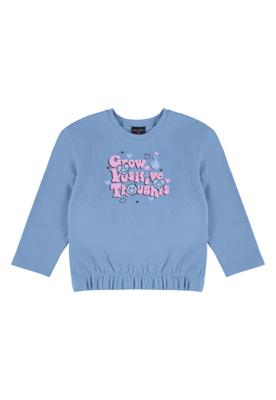 Vista 3 Infantil - Conjunto em Molecotton Guloseima azul GULOSEIMA azul